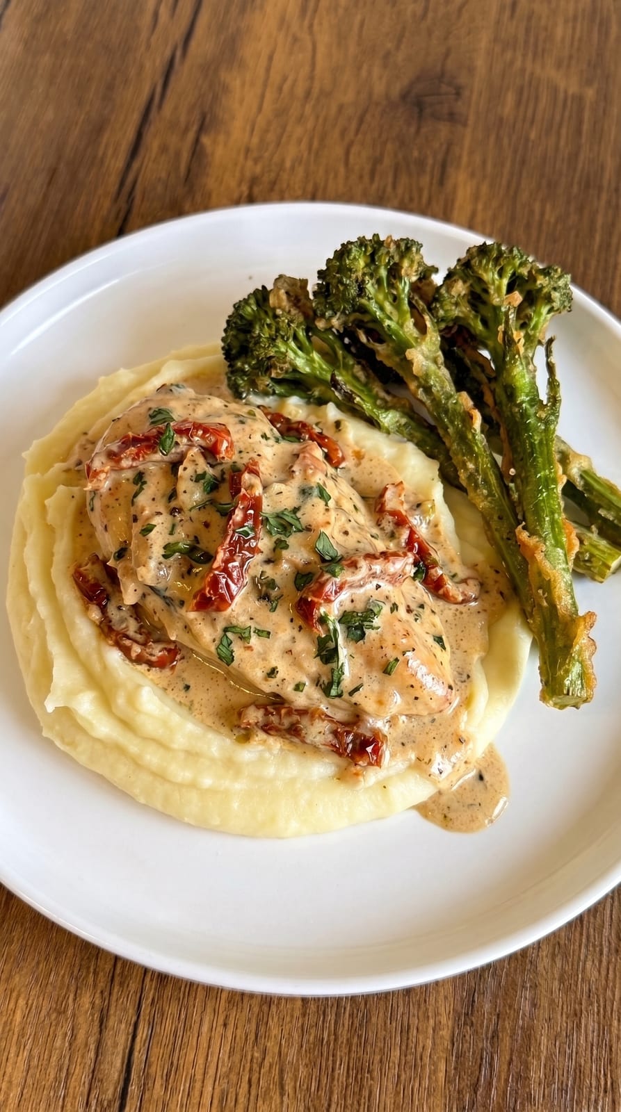 30 Min Easy recipe Marry Me Chicken with Creamy Mashed Potatoes