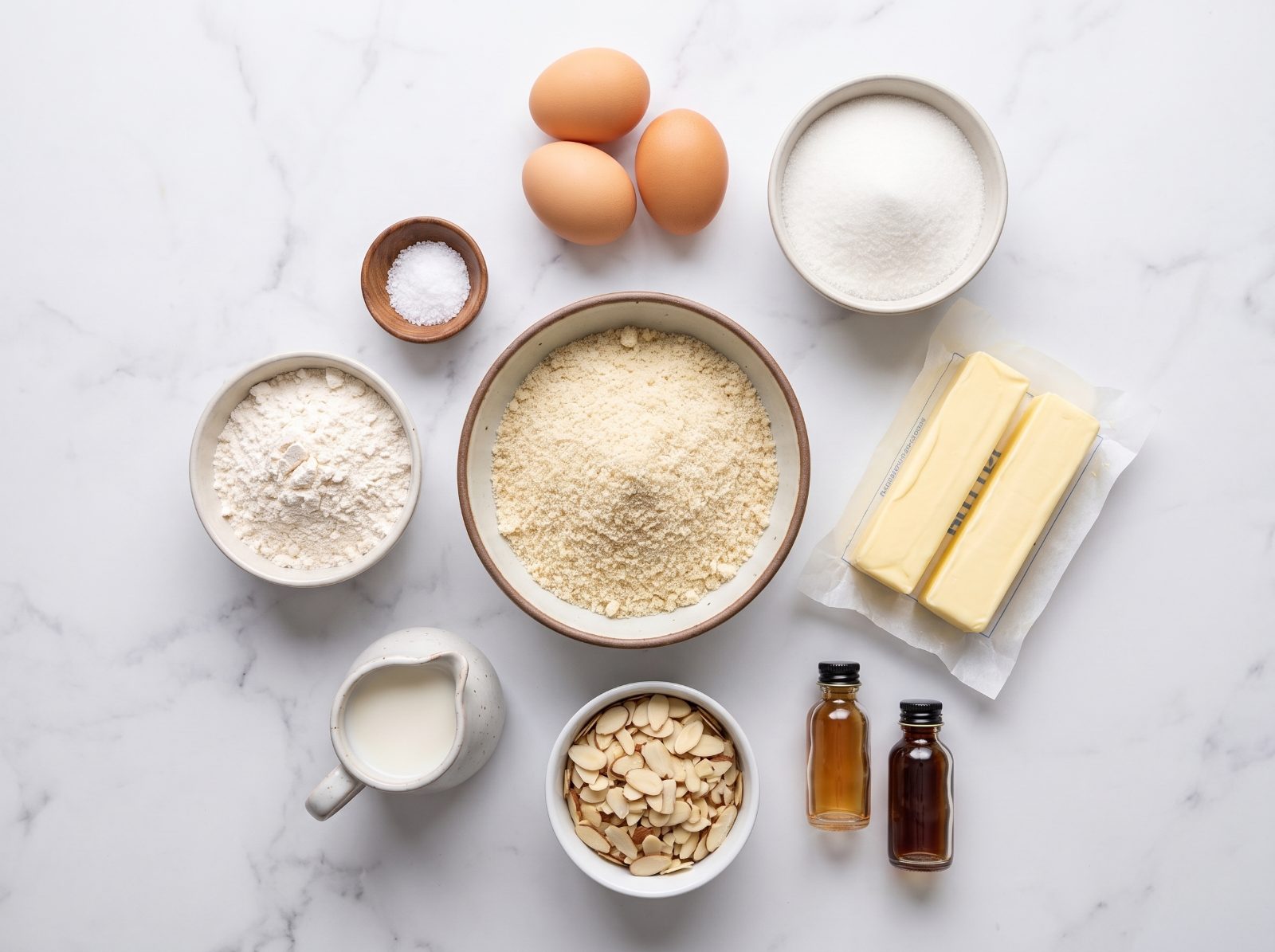 Almond Cake ingredients