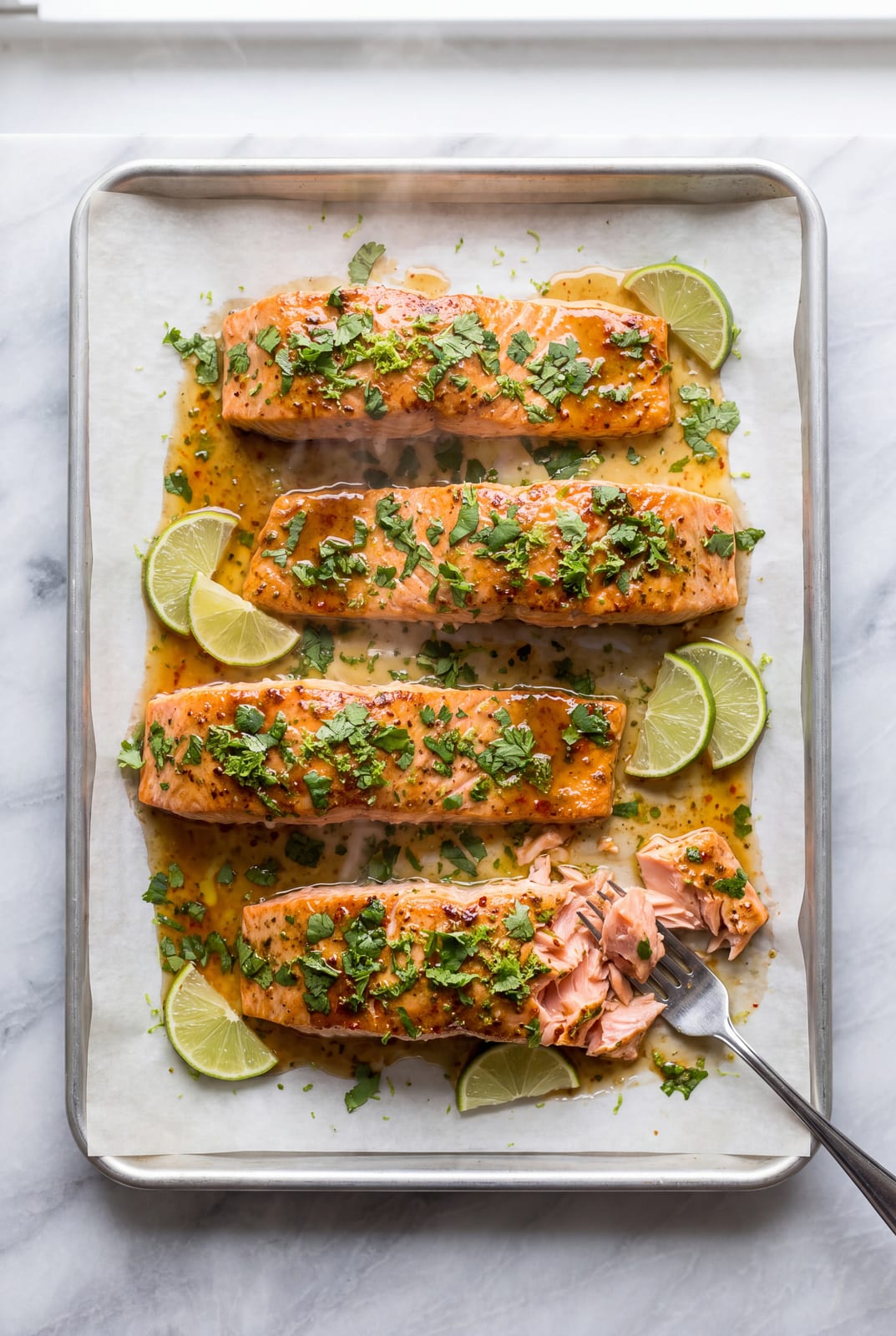 Baked Chili Lime Salmon