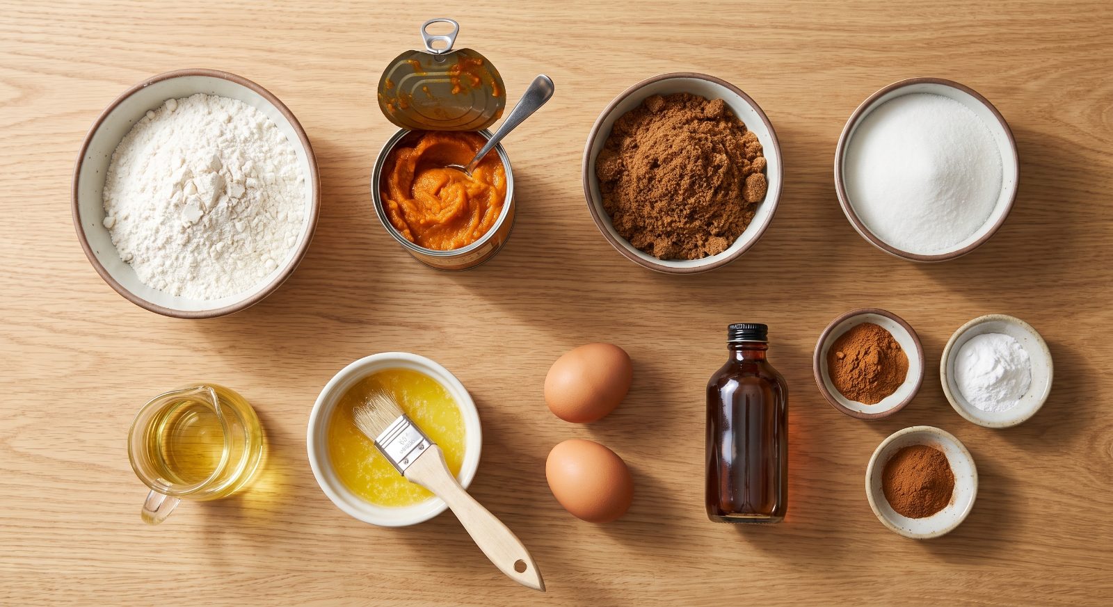 Baked Pumpkin Spice Donuts ingredients
