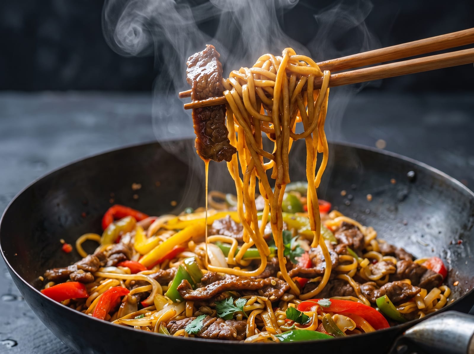 30-Minute Beef Lo Mein — step 5