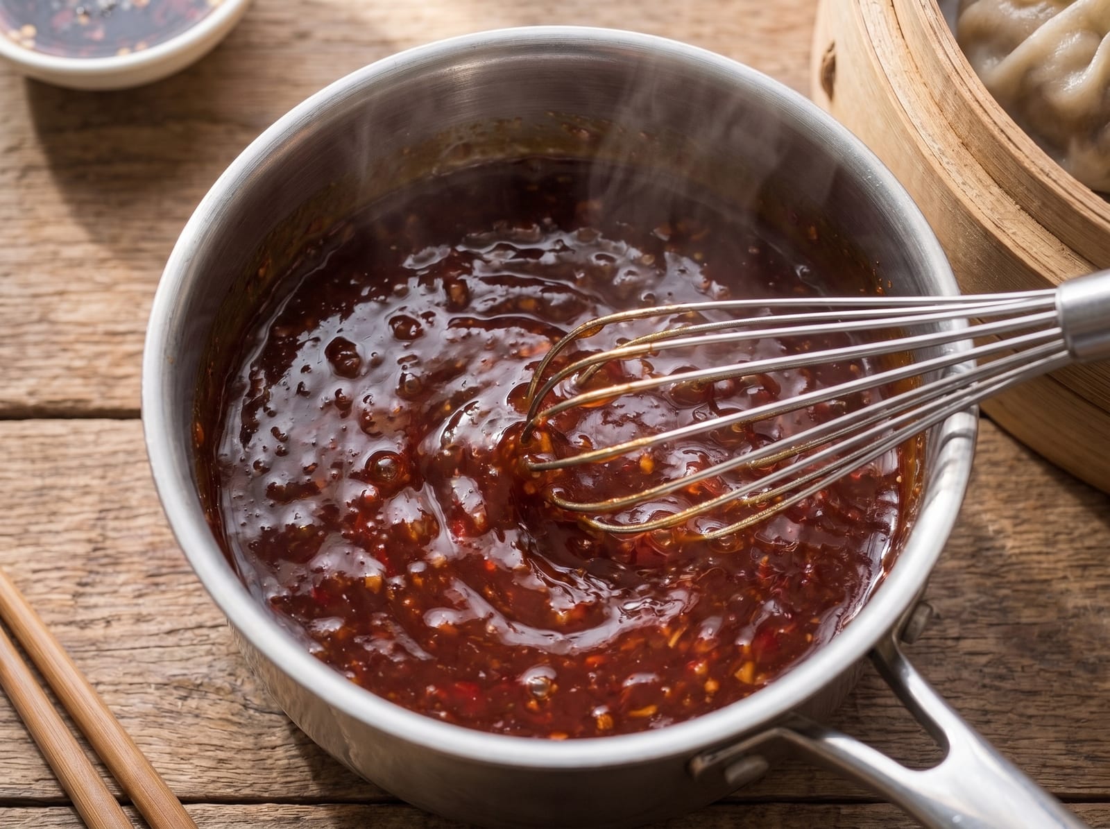 Beef Momos with Sweet Chilli Sauce | Juicy Homemade Steamed Dumplings — step 10