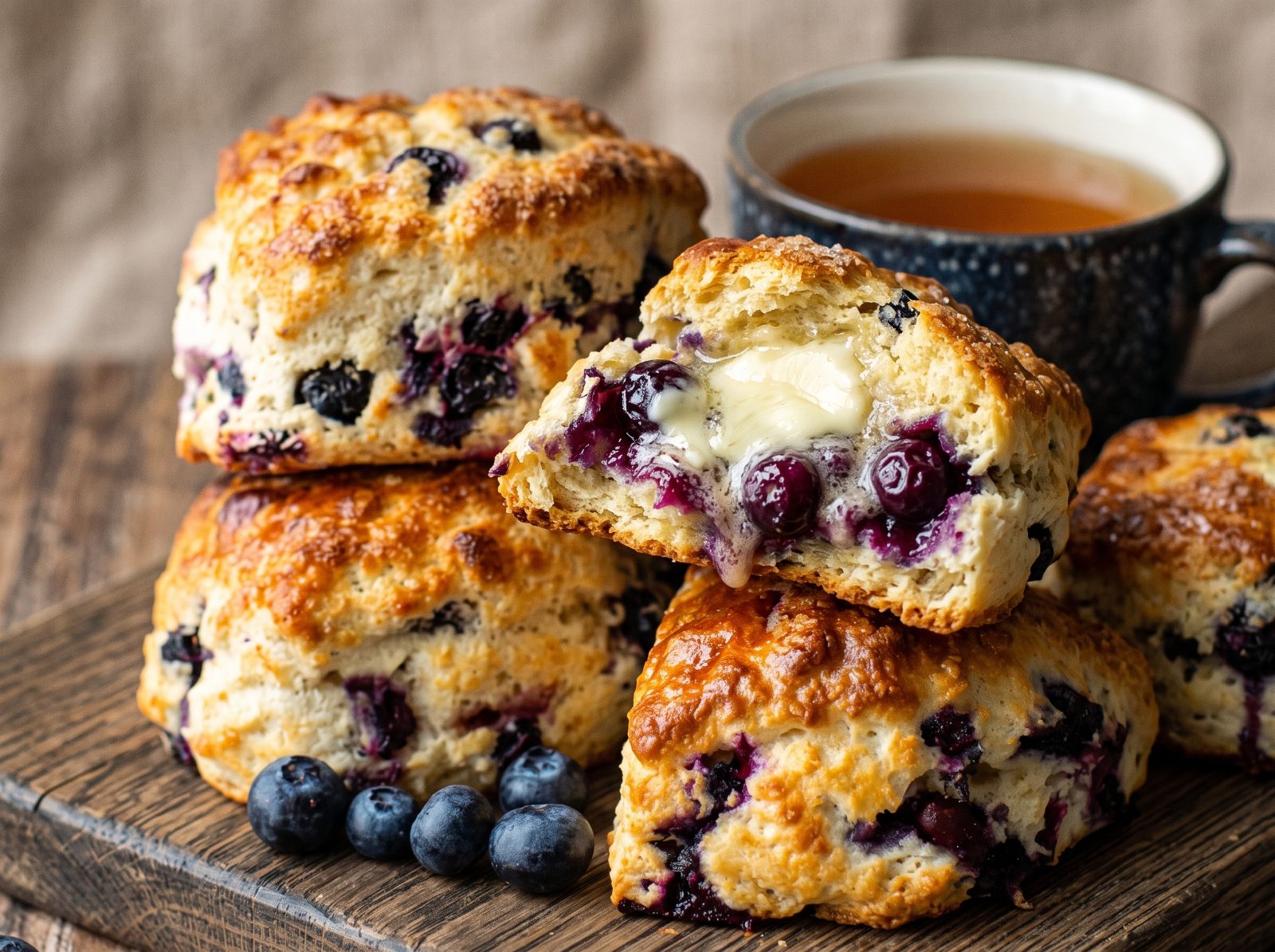 Blueberry Greek Yogurt Scones — step 8
