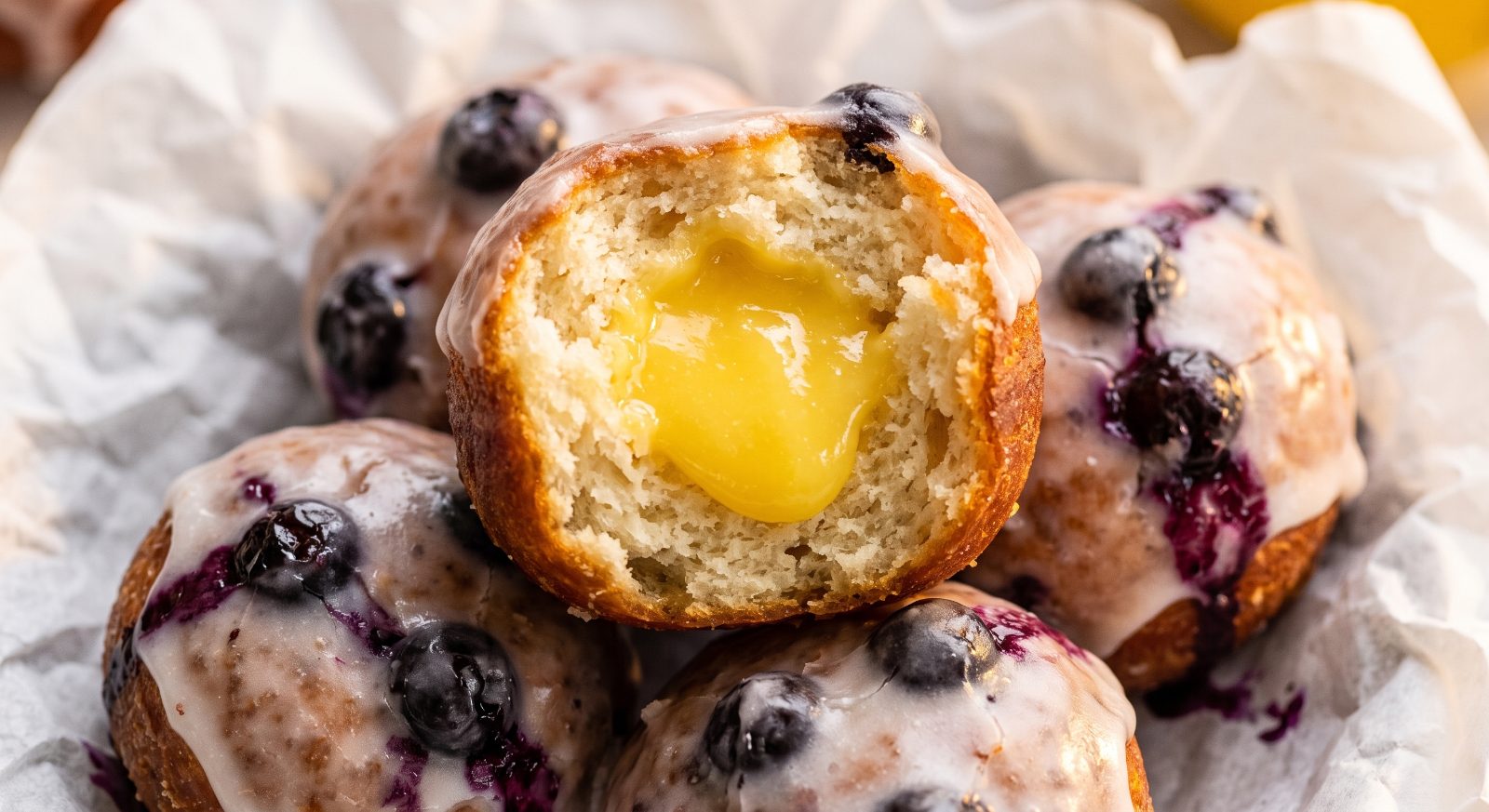 Blueberry Lemon Curd Donut Holes — step 14
