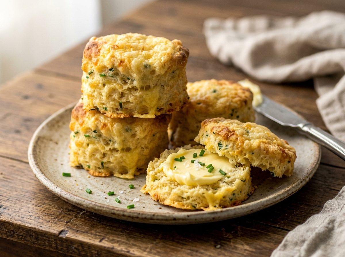 Cheddar & Chive Cheese Scones — step 9