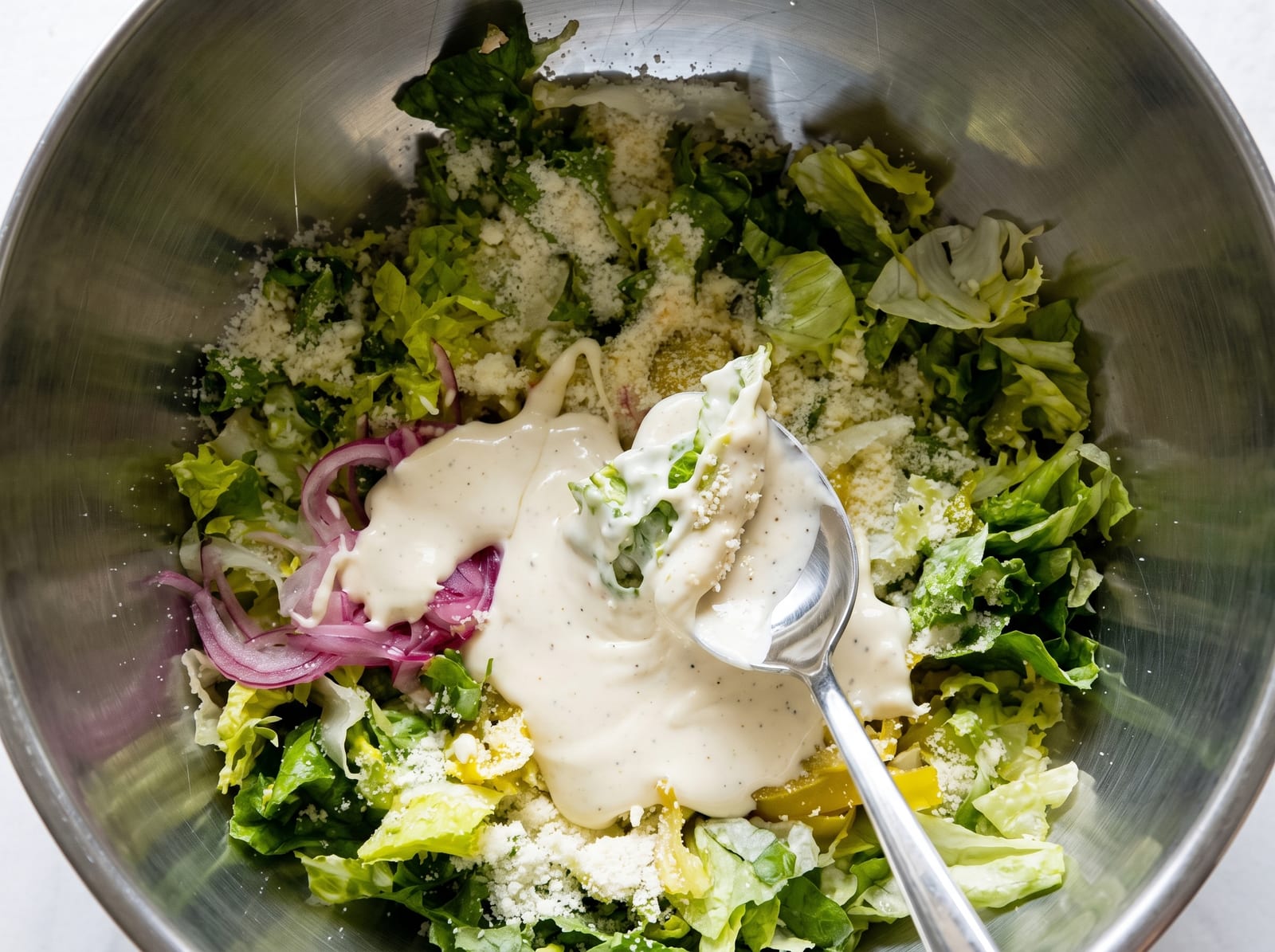 Chicken Caesar Smash Tacos — step 1