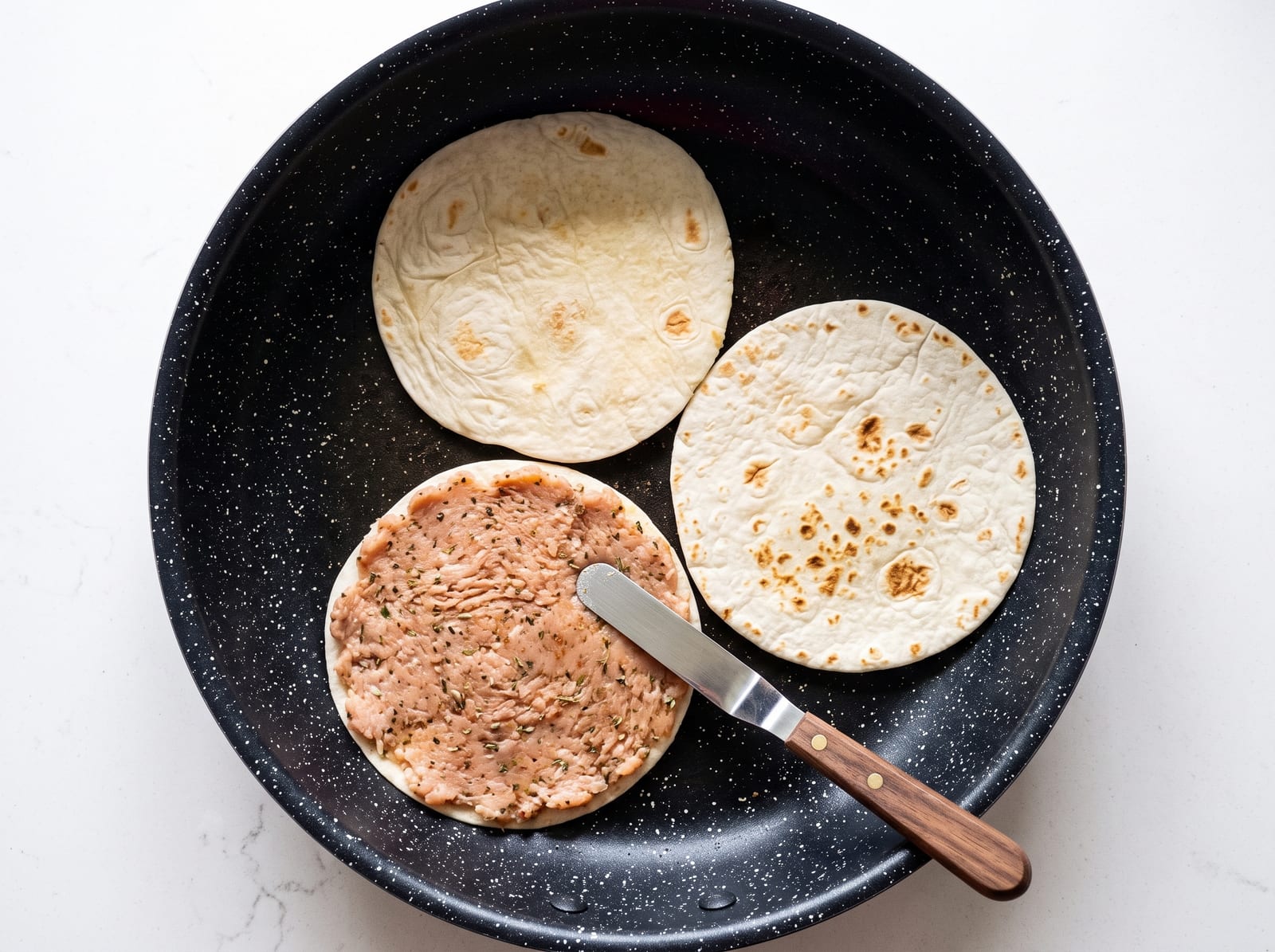 Chicken Caesar Smash Tacos — step 5