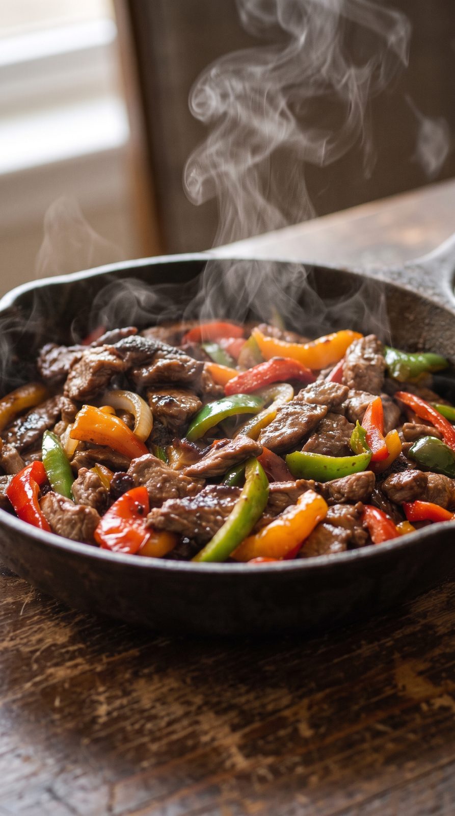 Chinese Pepper Steak with Onions