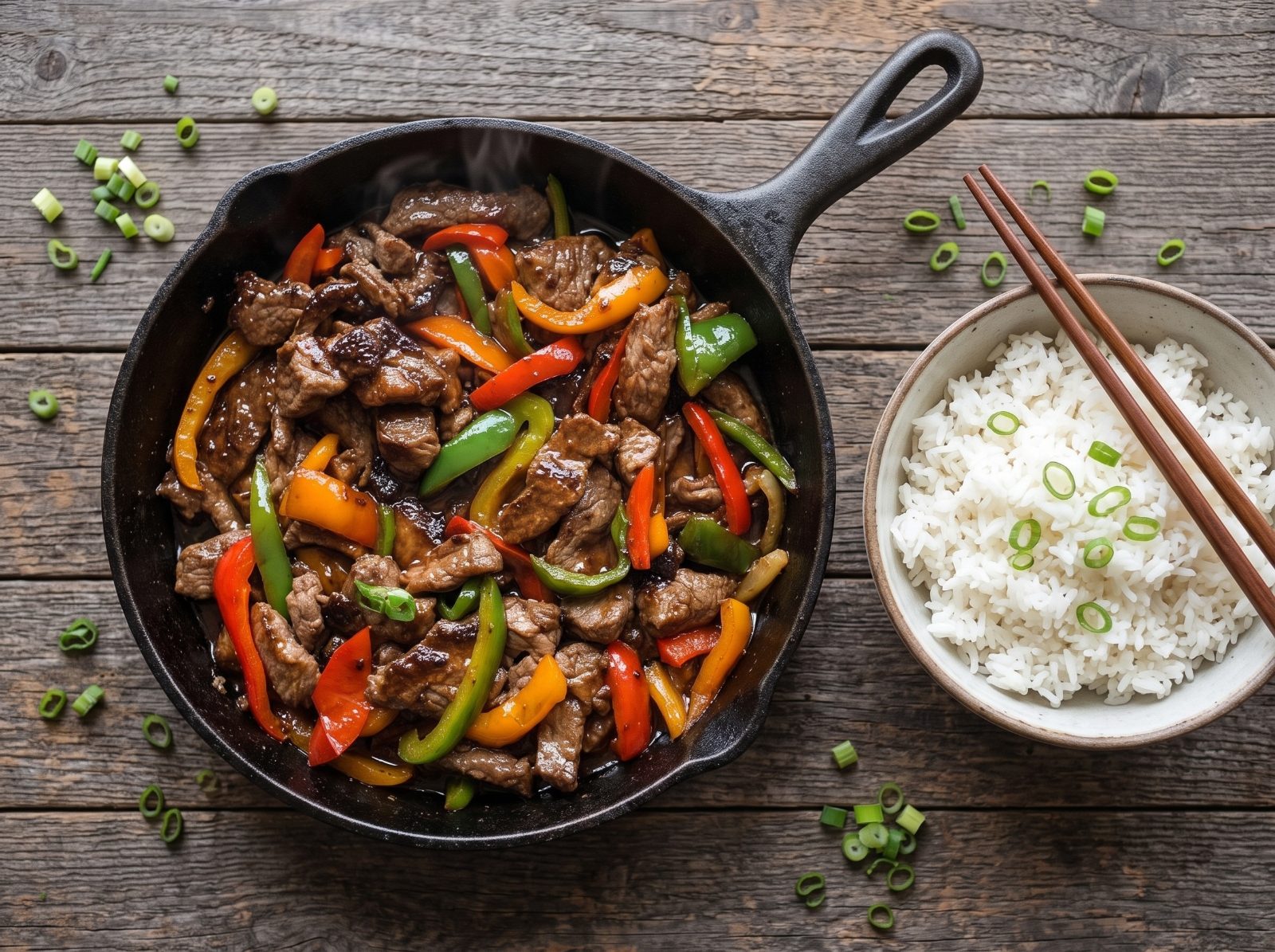 Chinese Pepper Steak with Onions — step 6