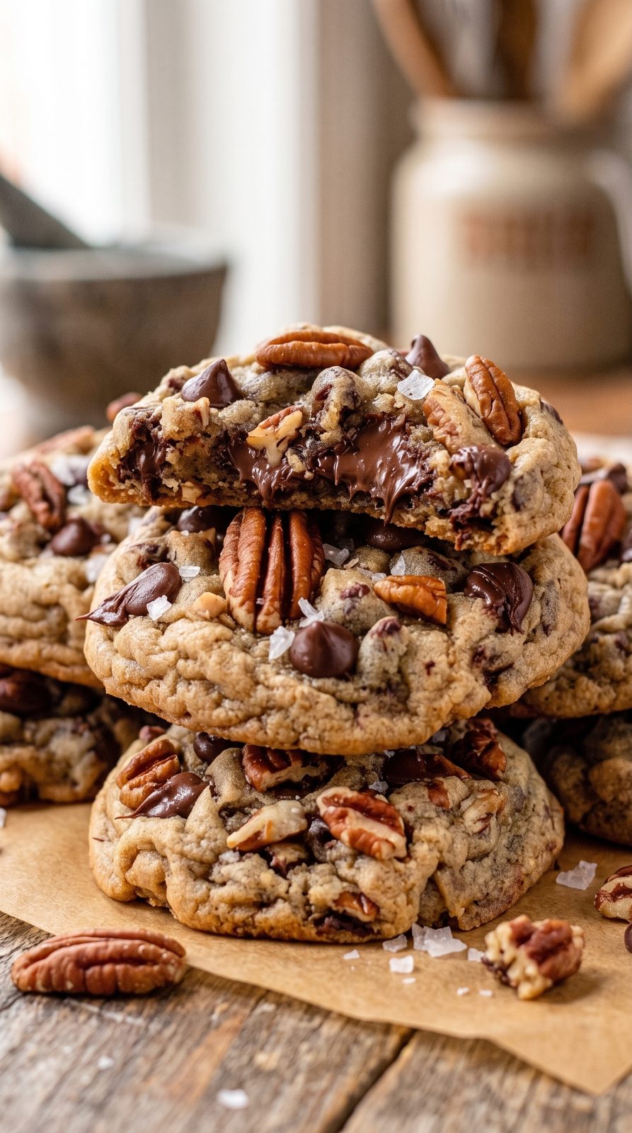 Chocolate Chip Pecan Cookies