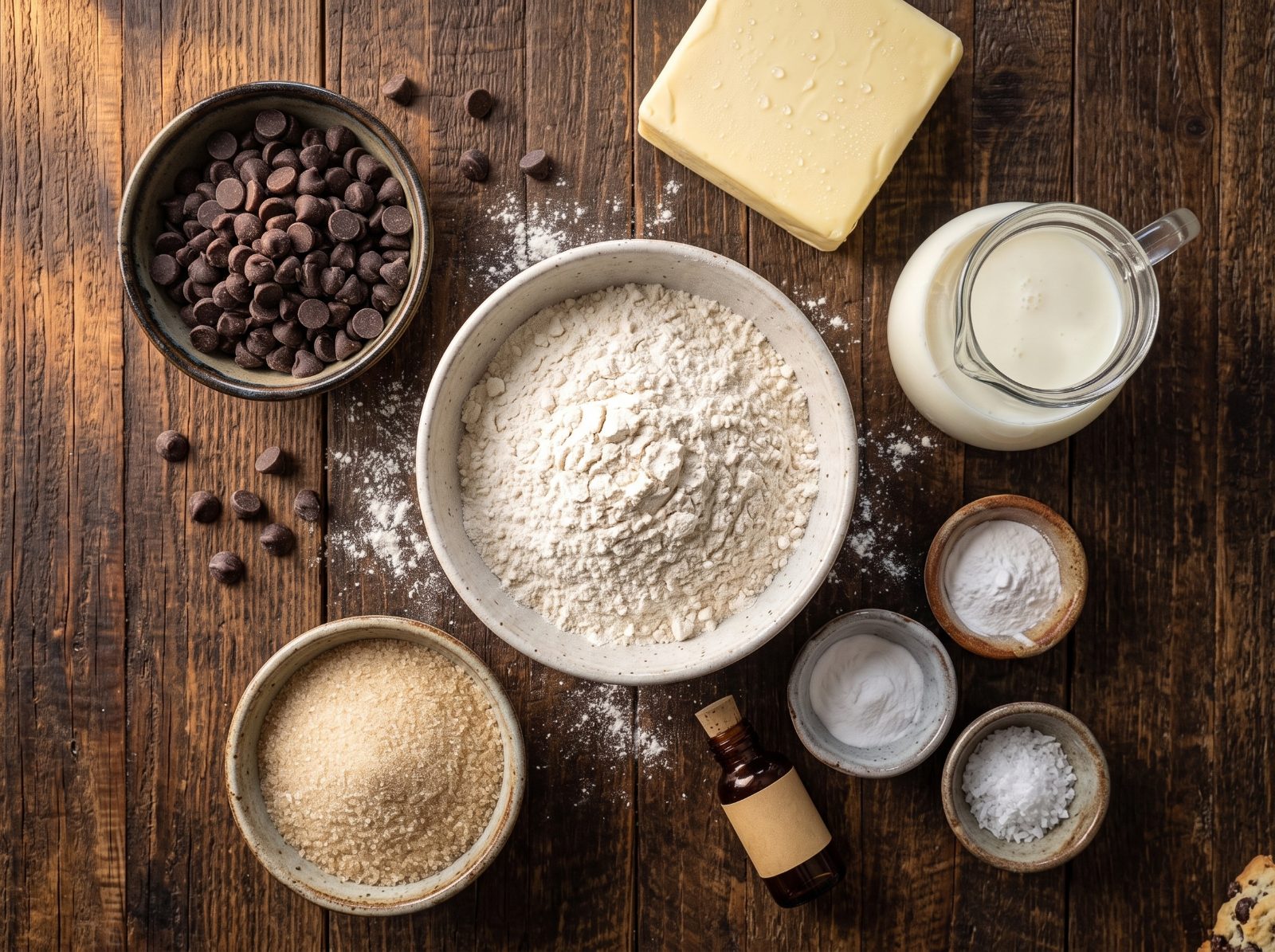 Chocolate Chip Scones ingredients