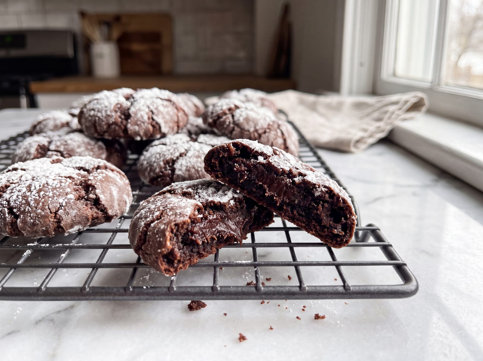 Chocolate Crinkle Cookies — step 8