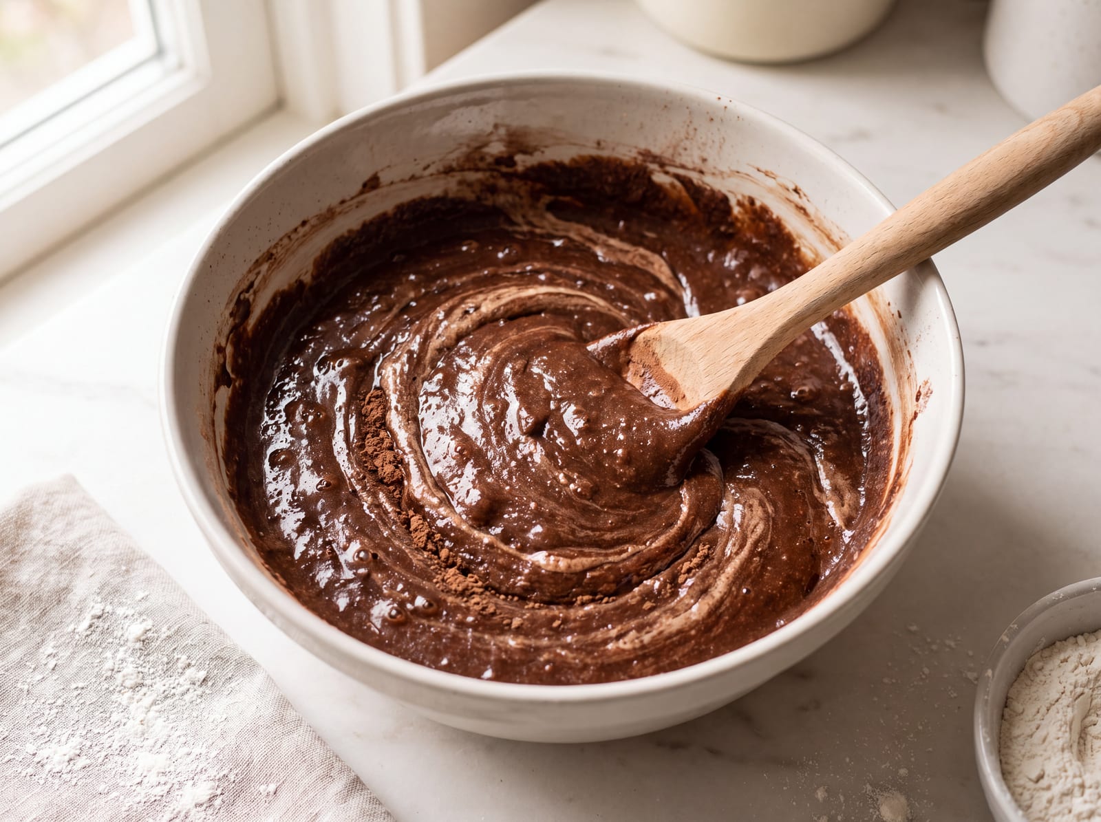 Chocolate Raspberry Swiss Roll — step 4
