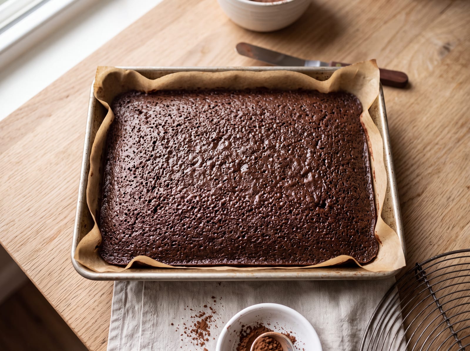 Chocolate Raspberry Swiss Roll — step 5