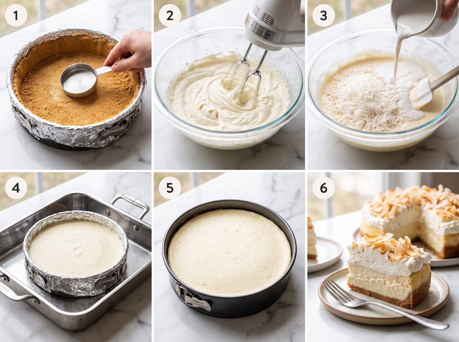 Coconut Cheesecake — step 11