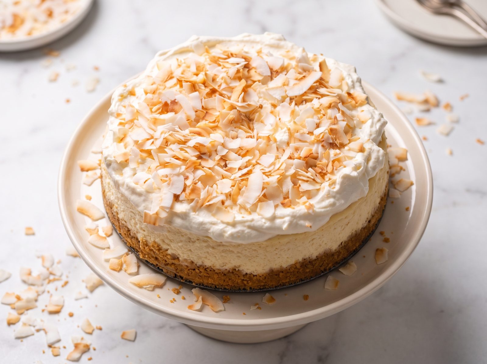 Coconut Cheesecake — step 13