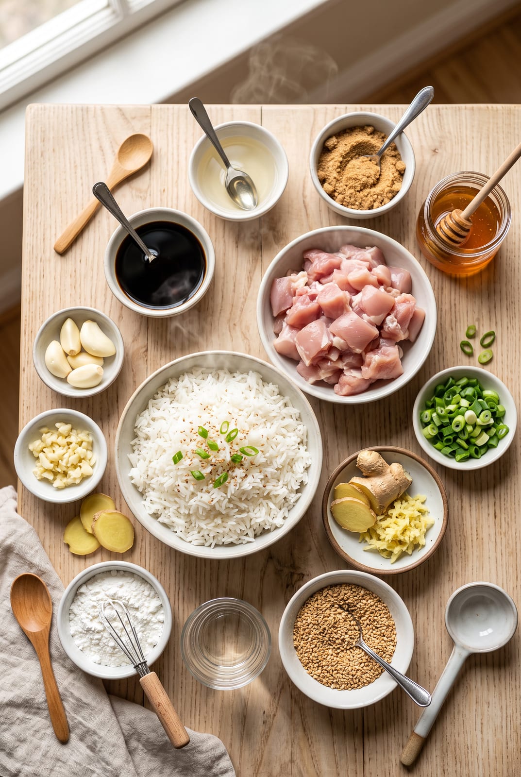 Easy Chicken Teriyaki ingredients