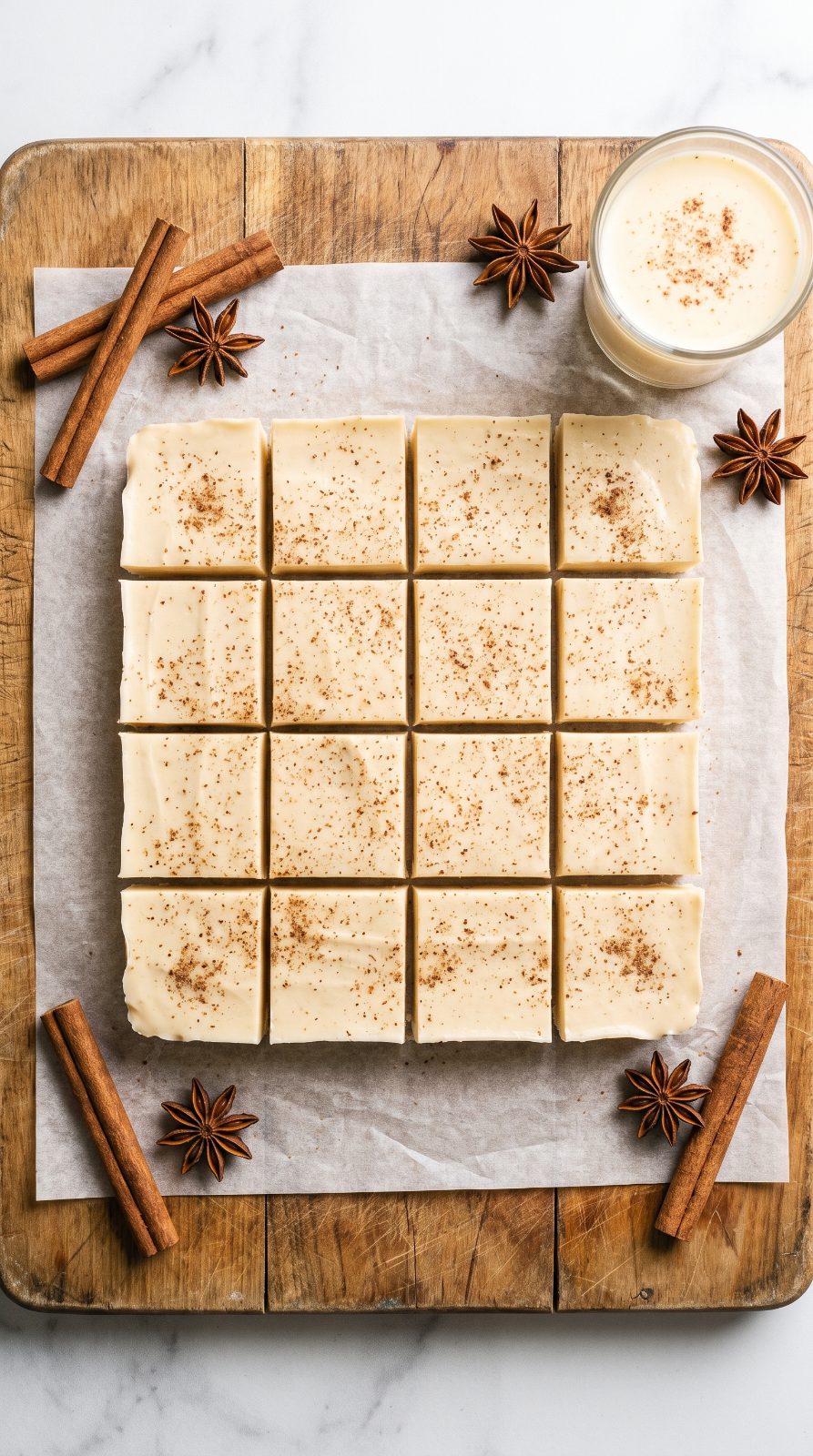 Eggnog Fudge