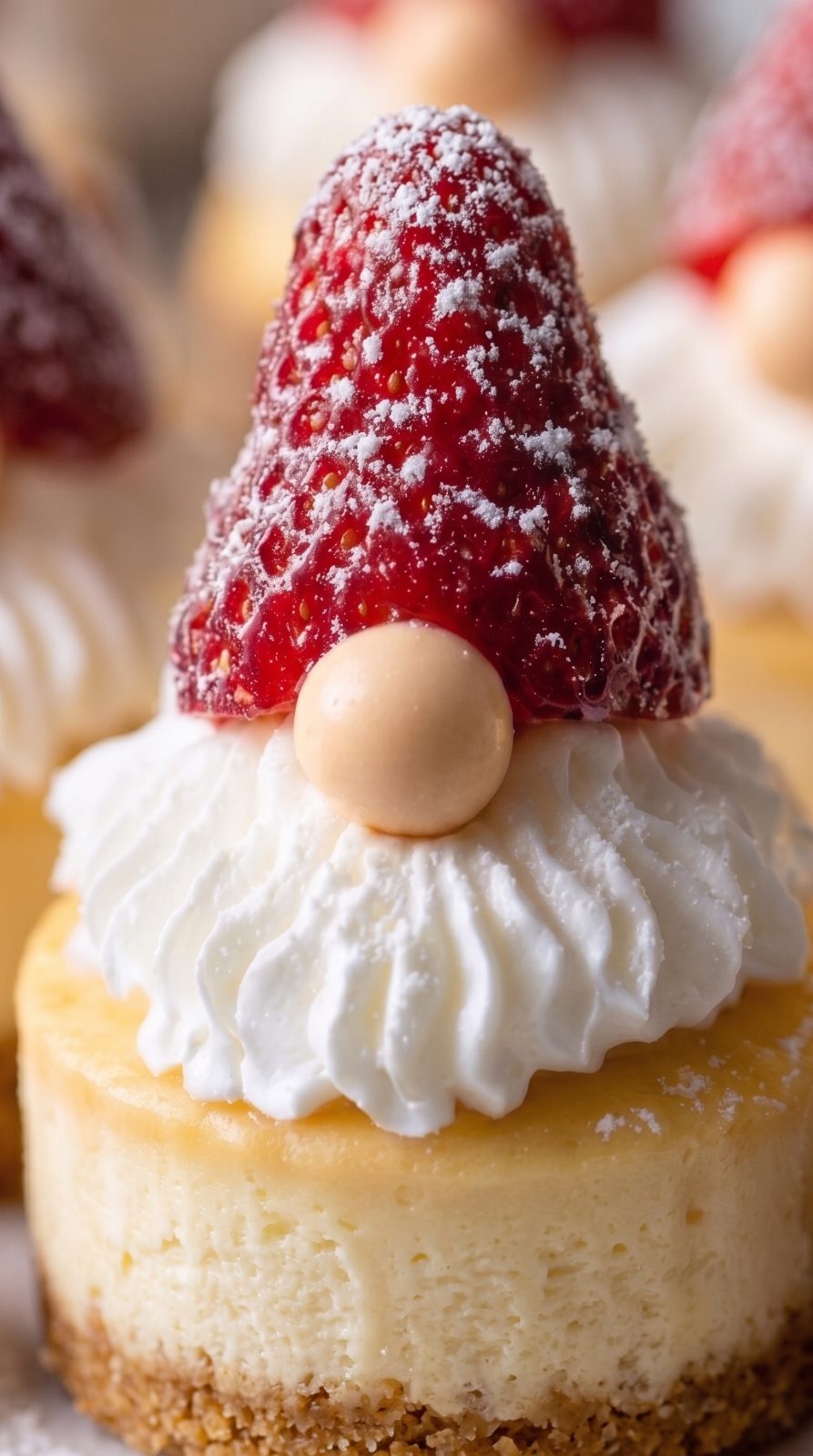 Gnome Mini Cheesecakes