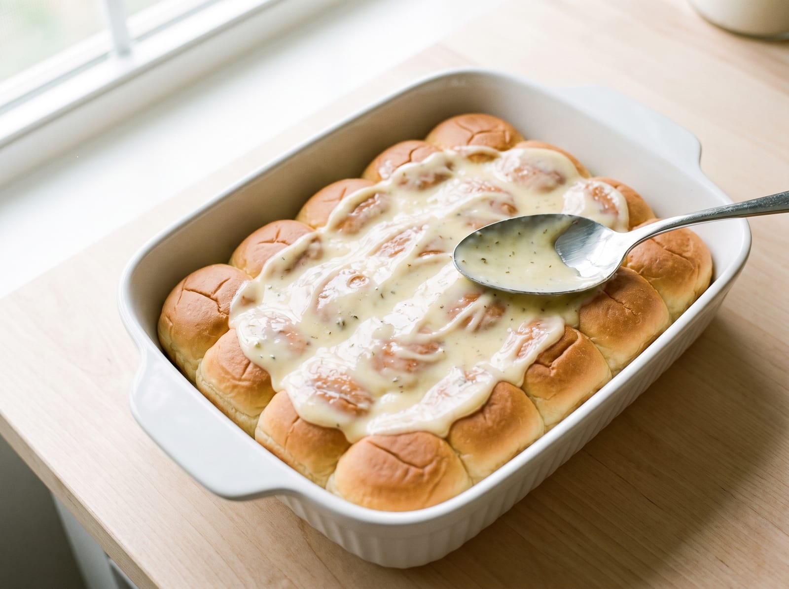 Hawaiian Turkey and Cheese Sliders — step 3