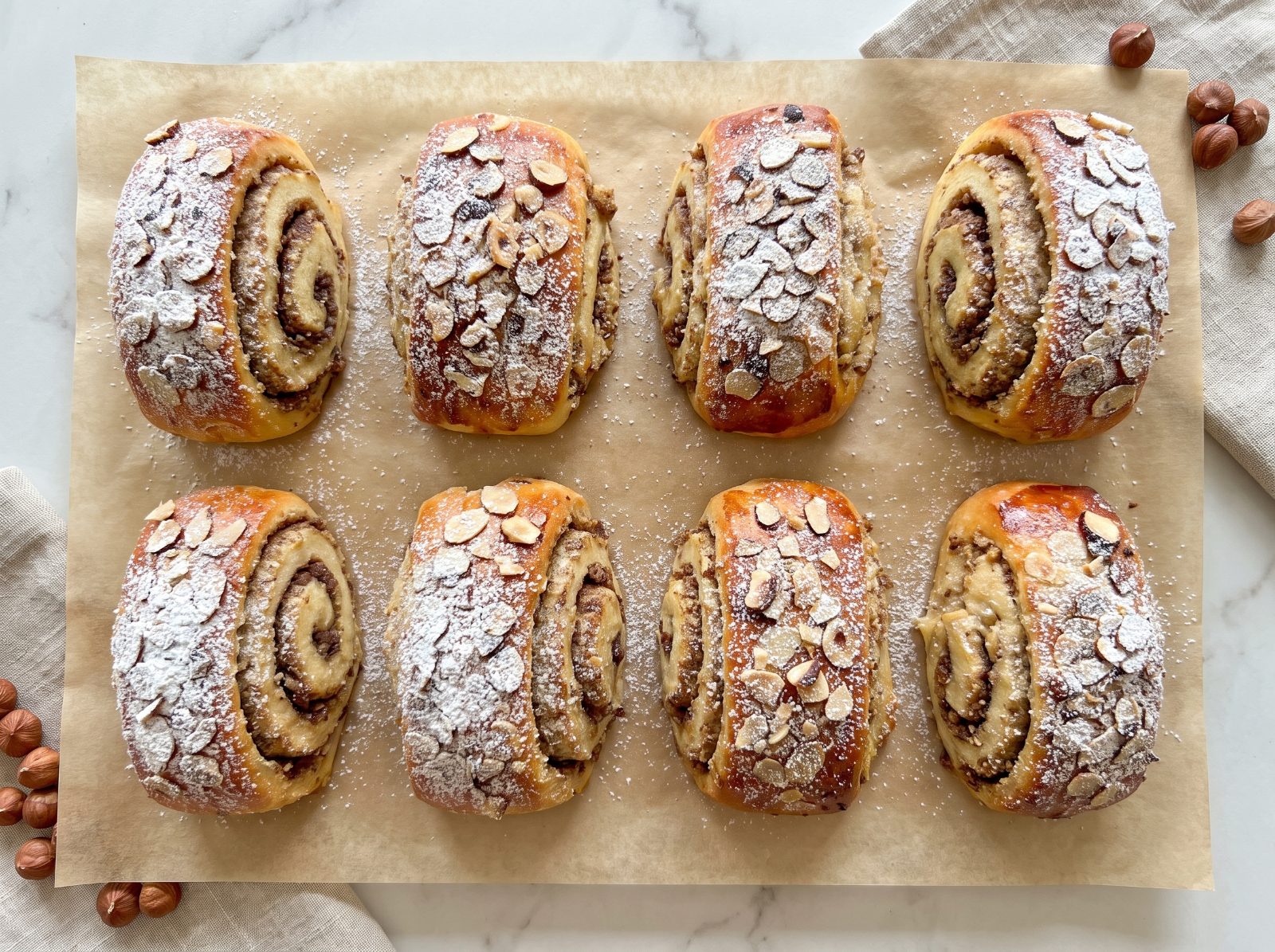 Hazelnut Brioche Rolls — step 9