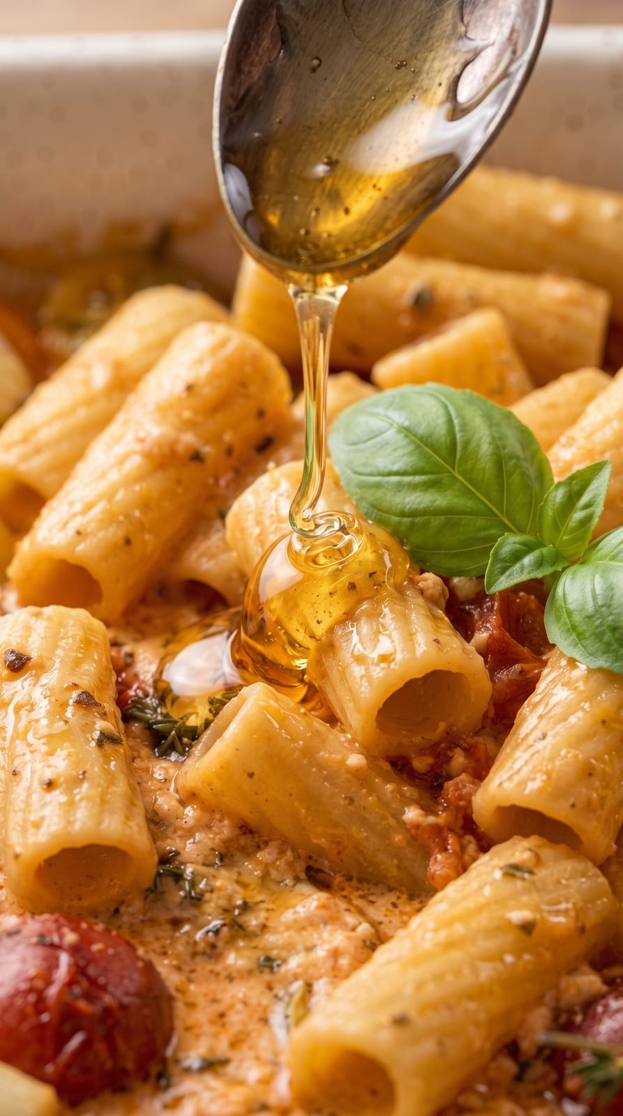 Hot Honey Baked Feta Pasta | Sweet & Spicy Viral Dinner