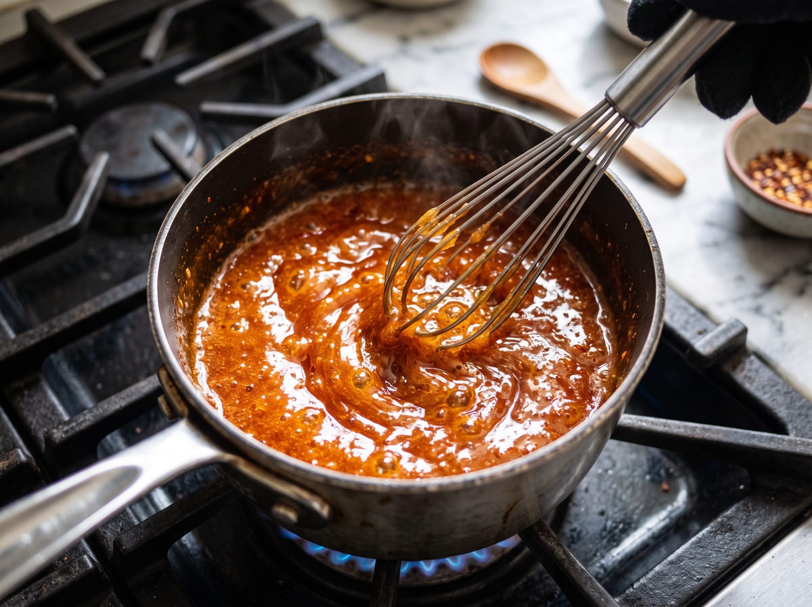 Hot Honey Buffalo Chicken Bowl | Crispy Chicken & Creamy Avocado Ranch — step 7
