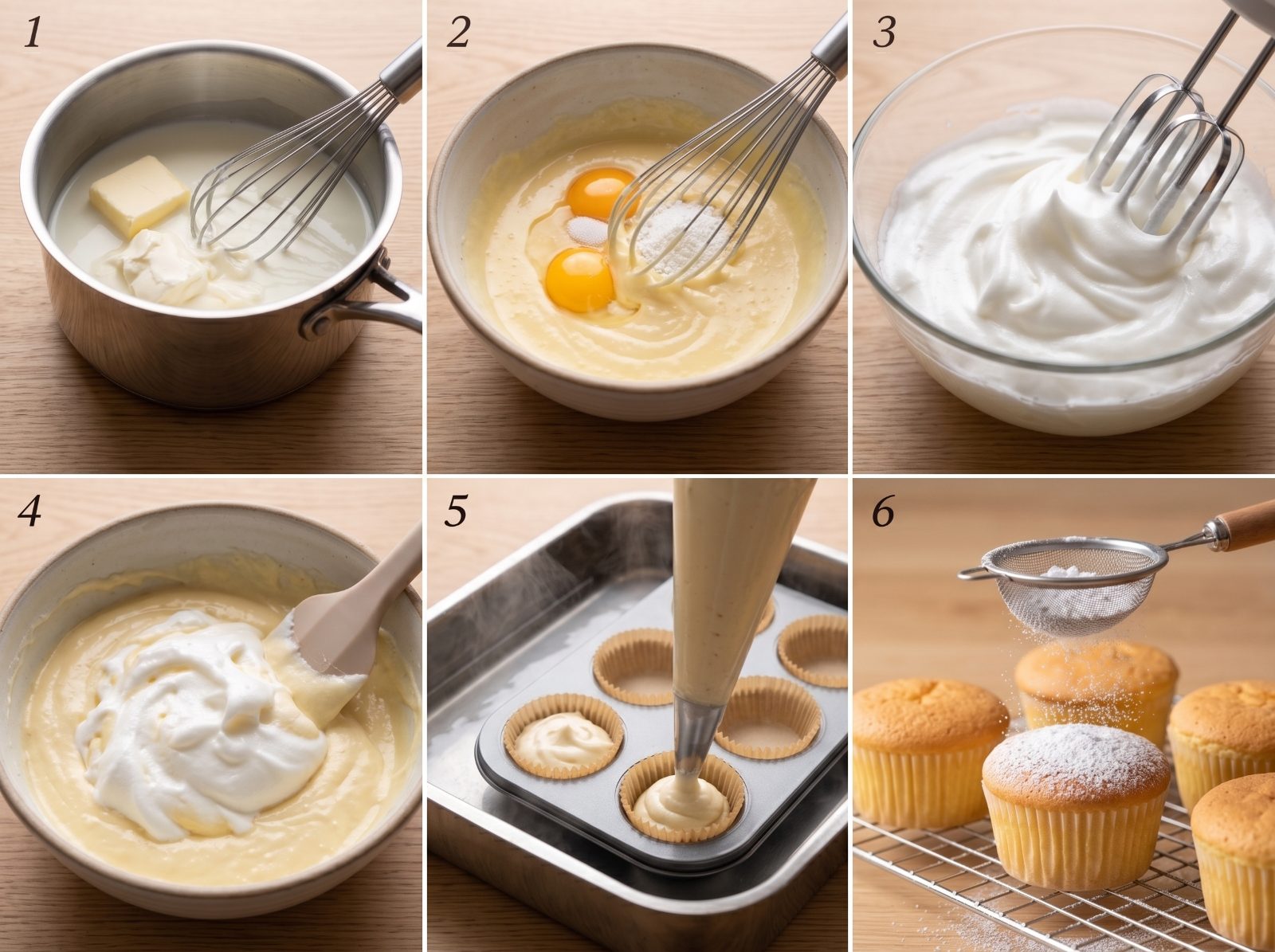 Japanese Cotton Cupcakes — step 6