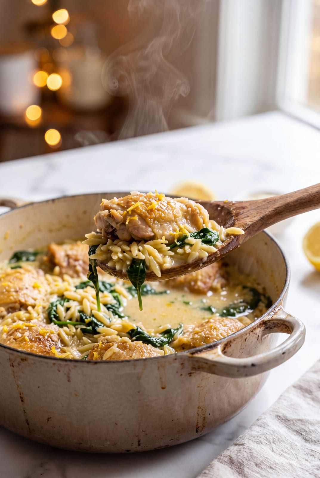 Lemon Chicken and Orzo — step 8