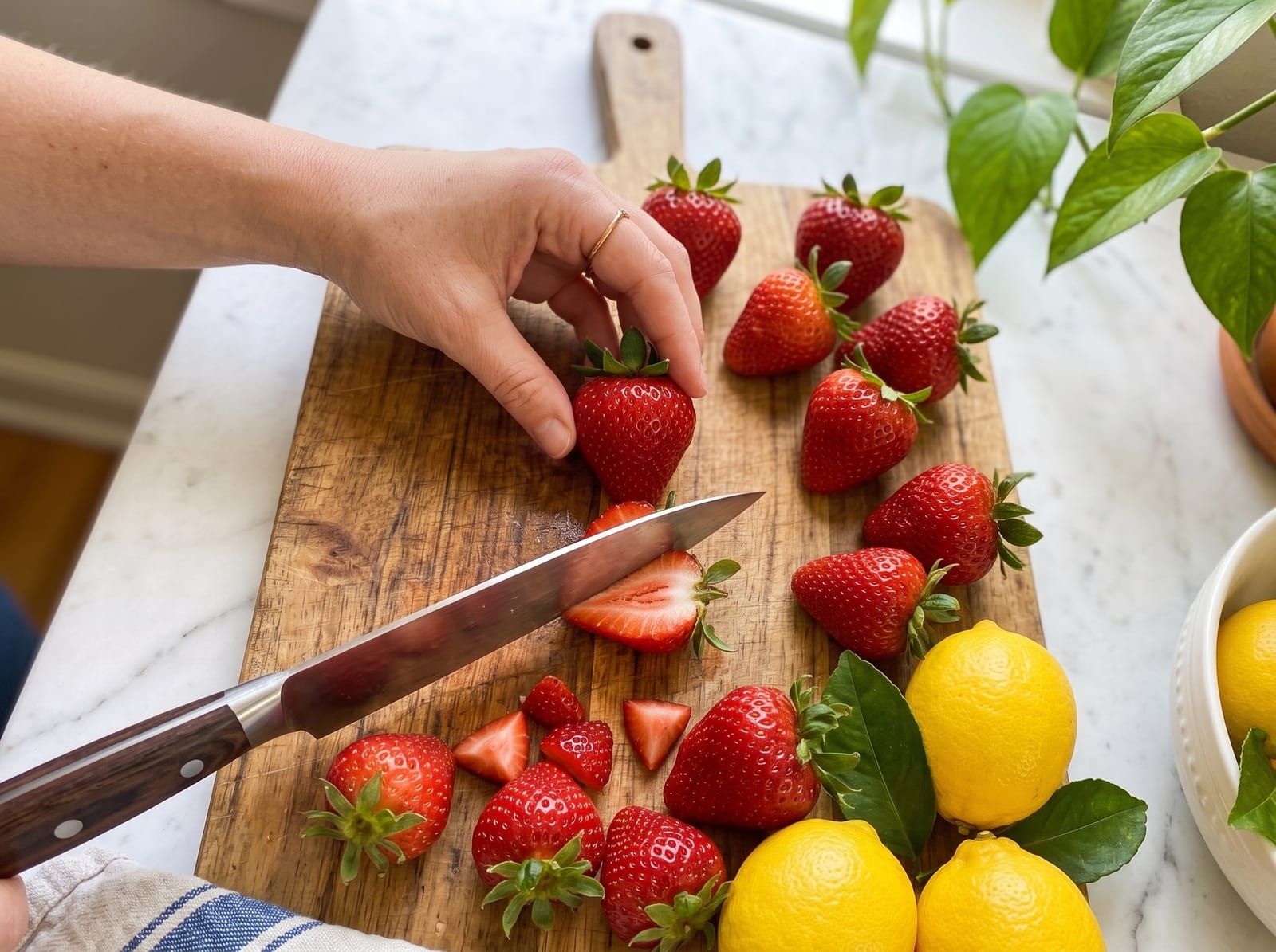 Mango Strawberry Orange Lemonade | Fresh Tropical Summer Drink ππ₯π β step 2