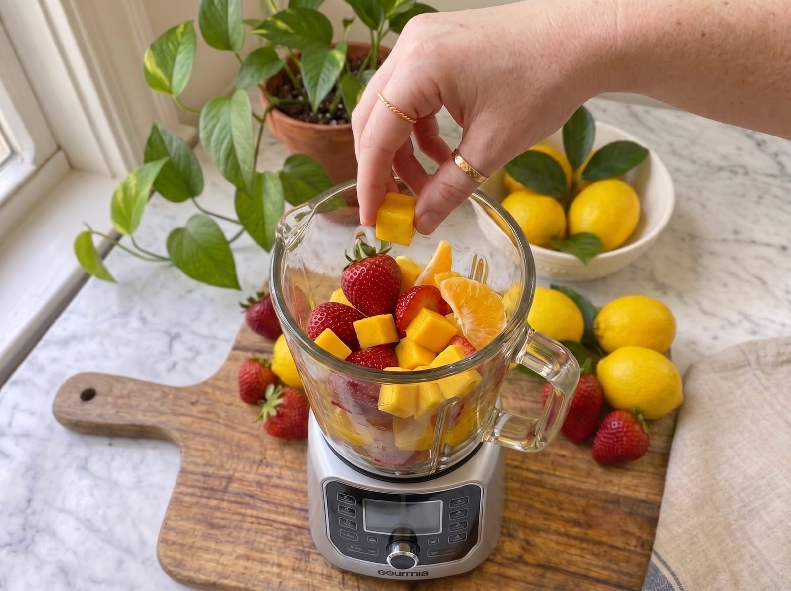 Mango Strawberry Orange Lemonade | Fresh Tropical Summer Drink ππ₯π β step 5