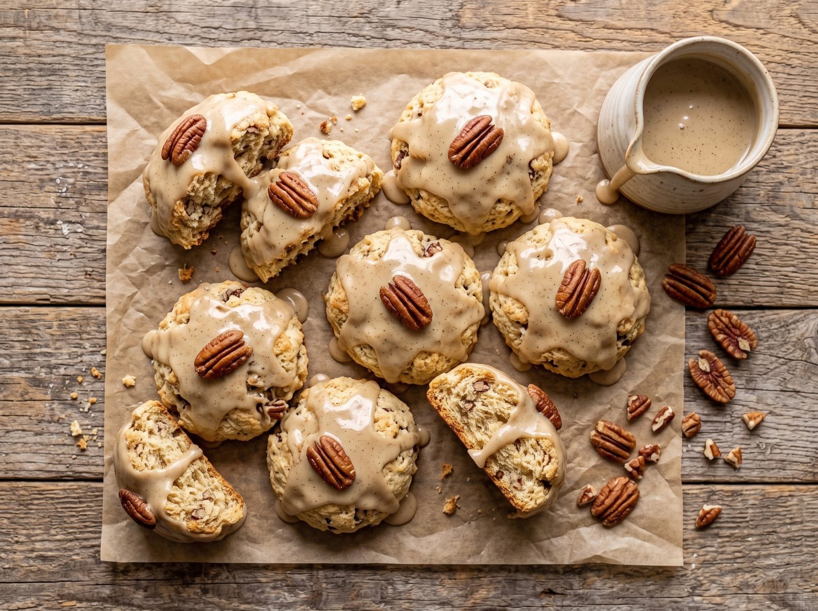 Maple Pecan Scones — step 9