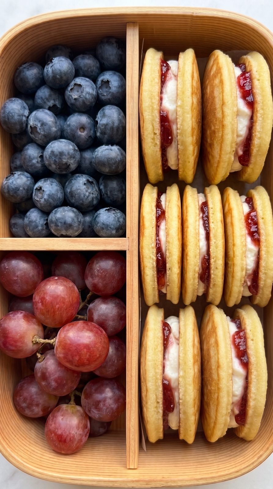 Mini Pancake Sandwich Bento Box