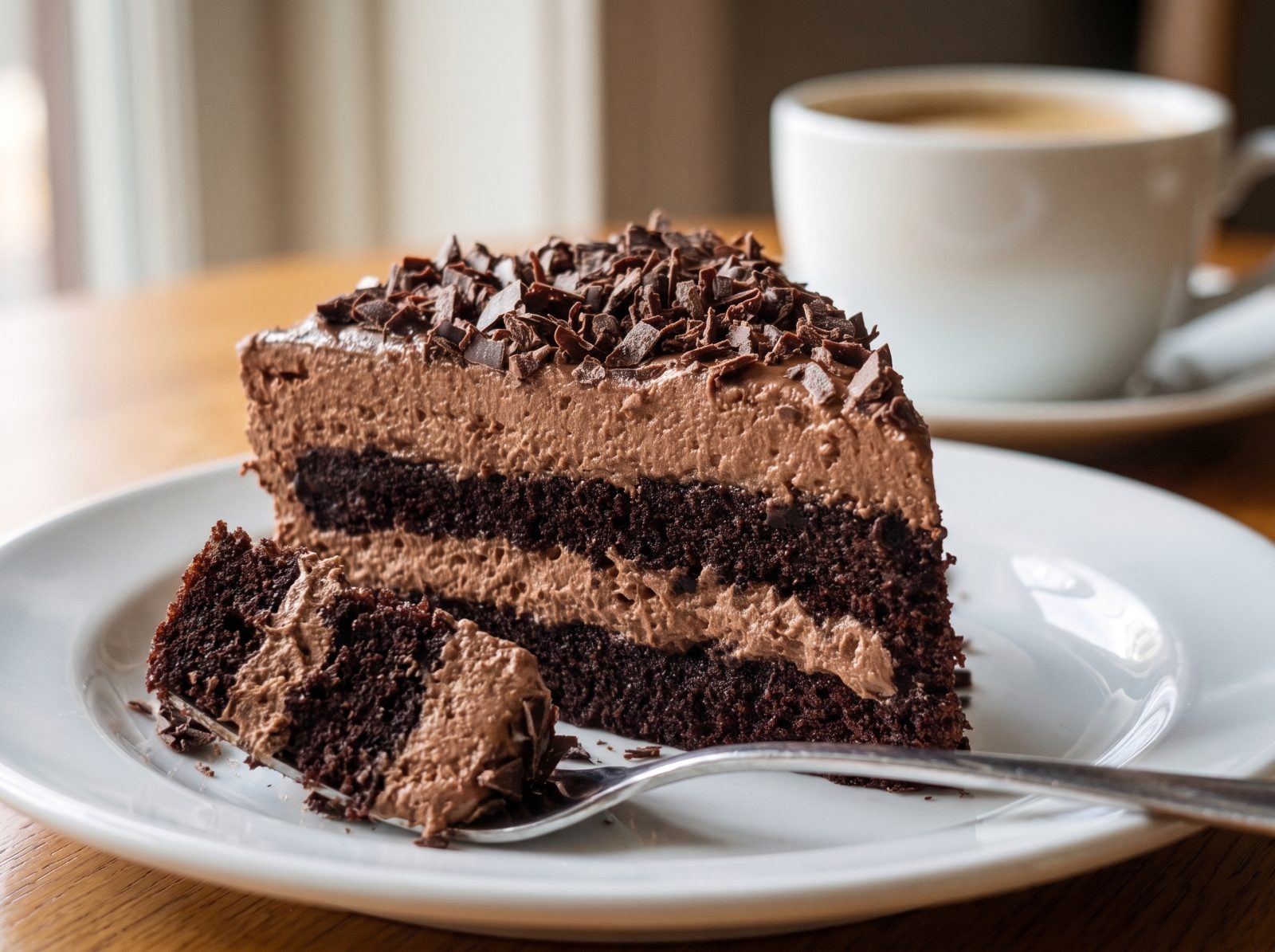 Mocha Chocolate Cake — step 6