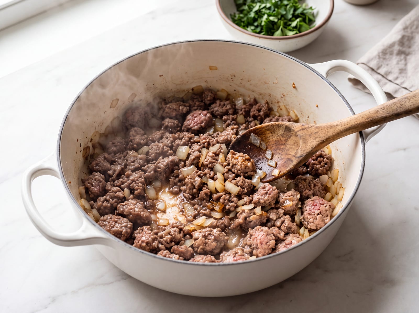 Old-Fashioned American Goulash — step 1