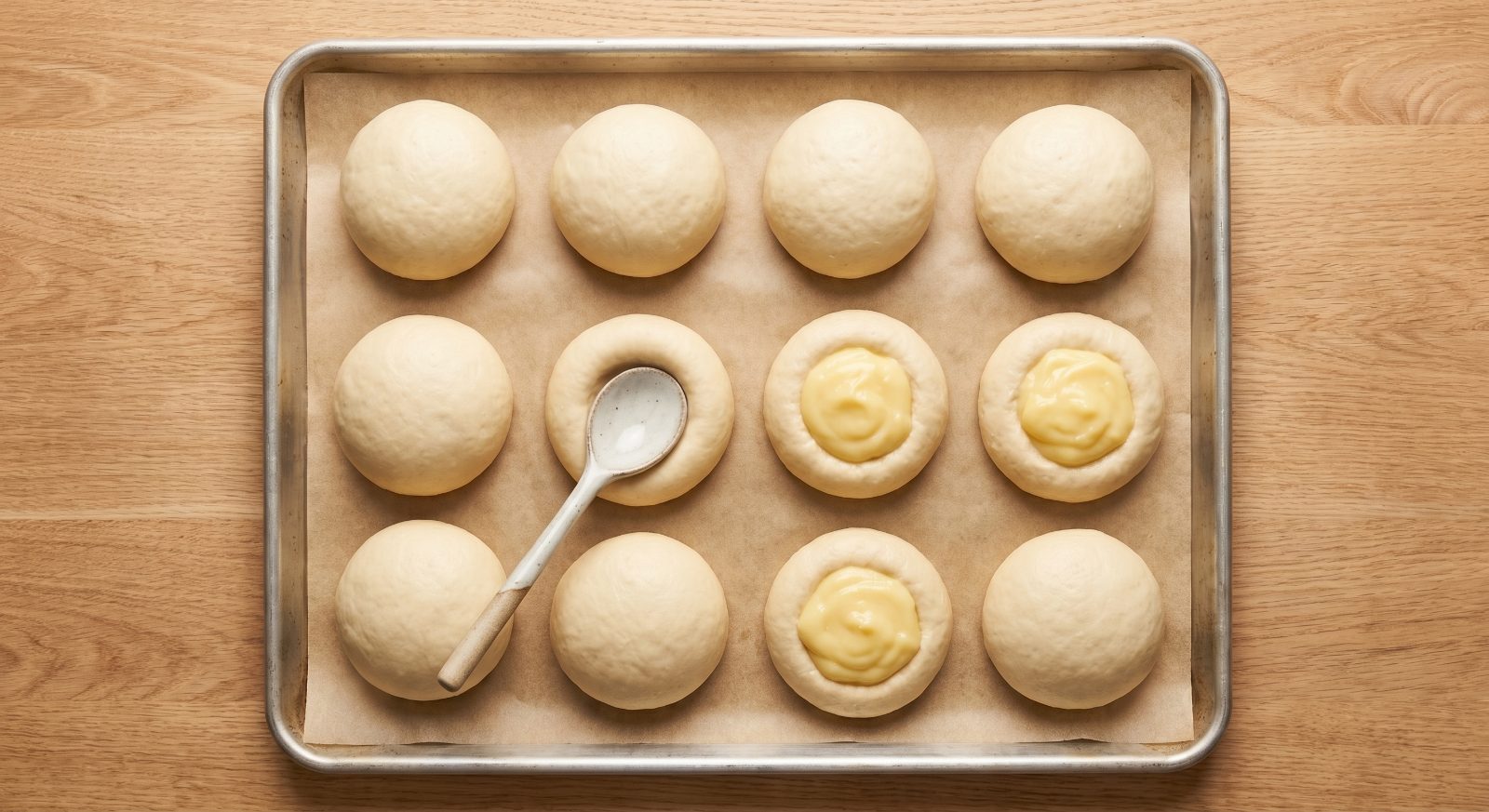 Old-School Custard Buns — step 11