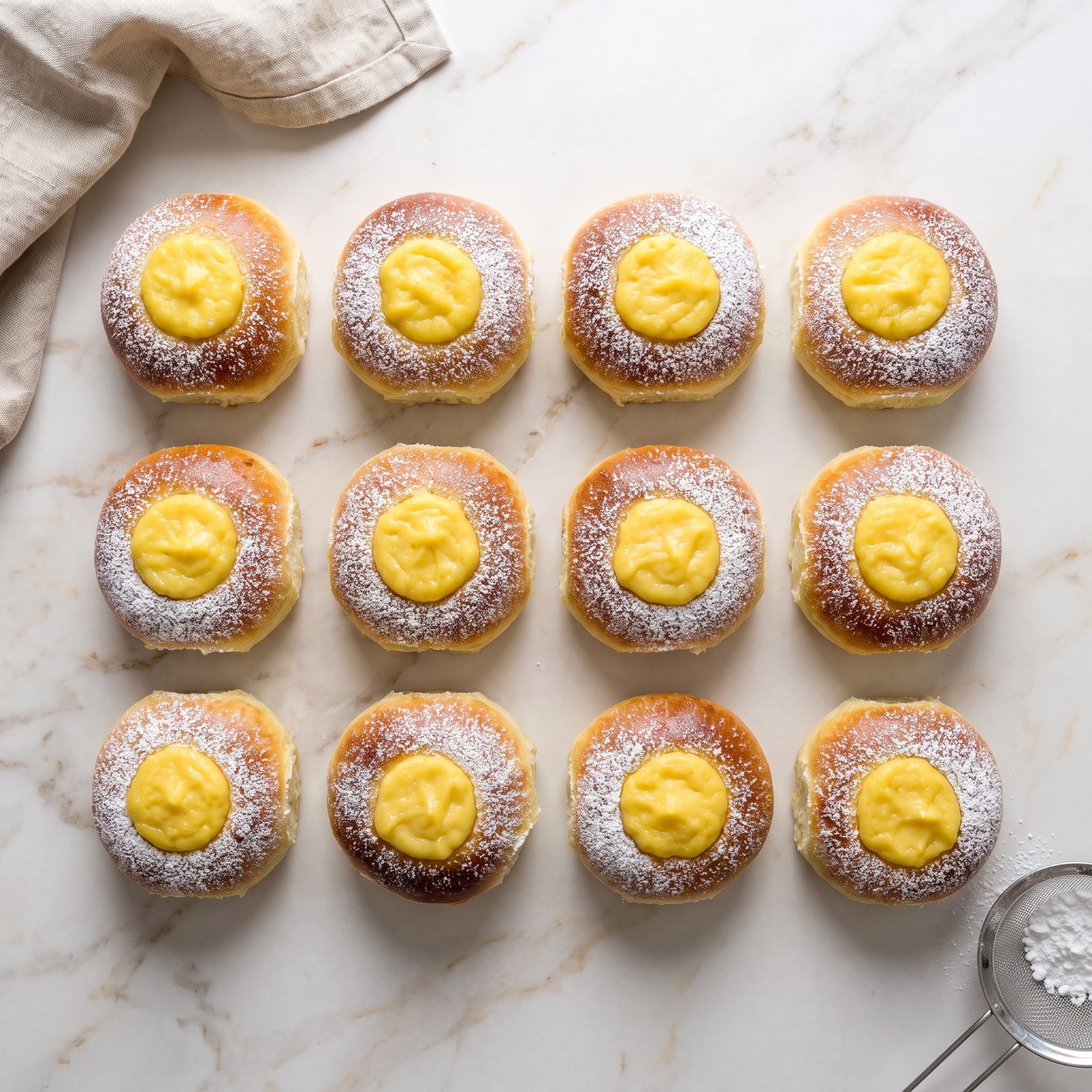 Old-School Custard Buns — step 13