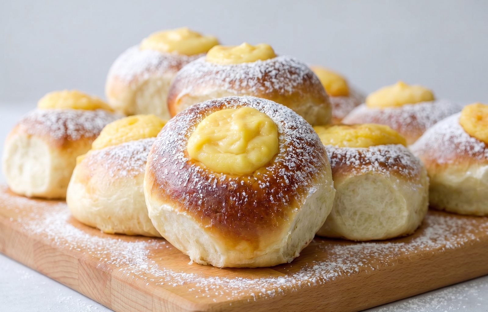 Old-School Custard Buns — step 14