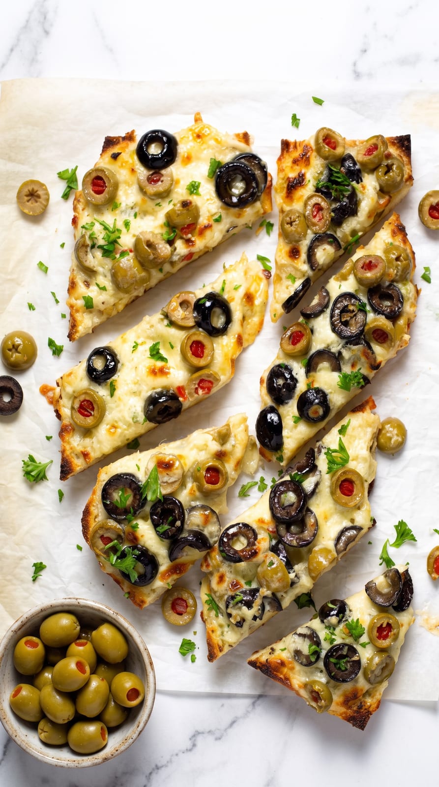Olive Cheese Bread