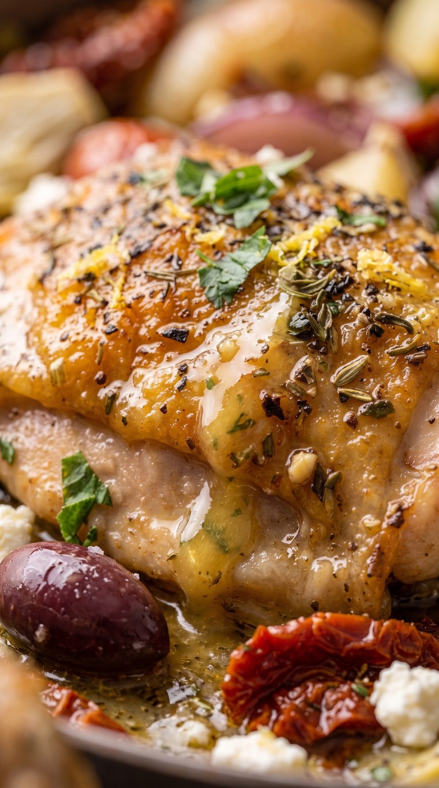 One-Pan Mediterranean Lemon Herb Chicken