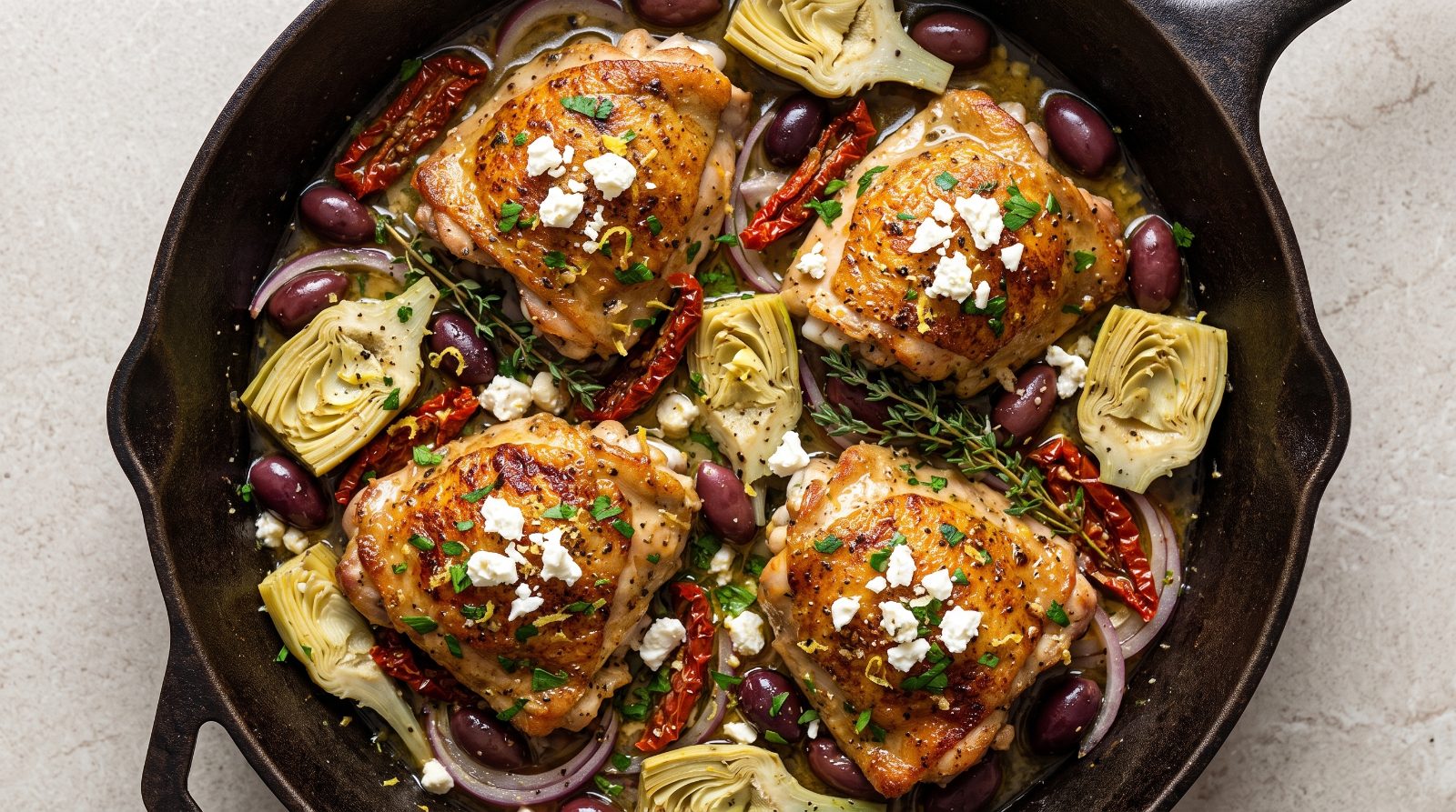 One-Pan Mediterranean Lemon Herb Chicken — step 6