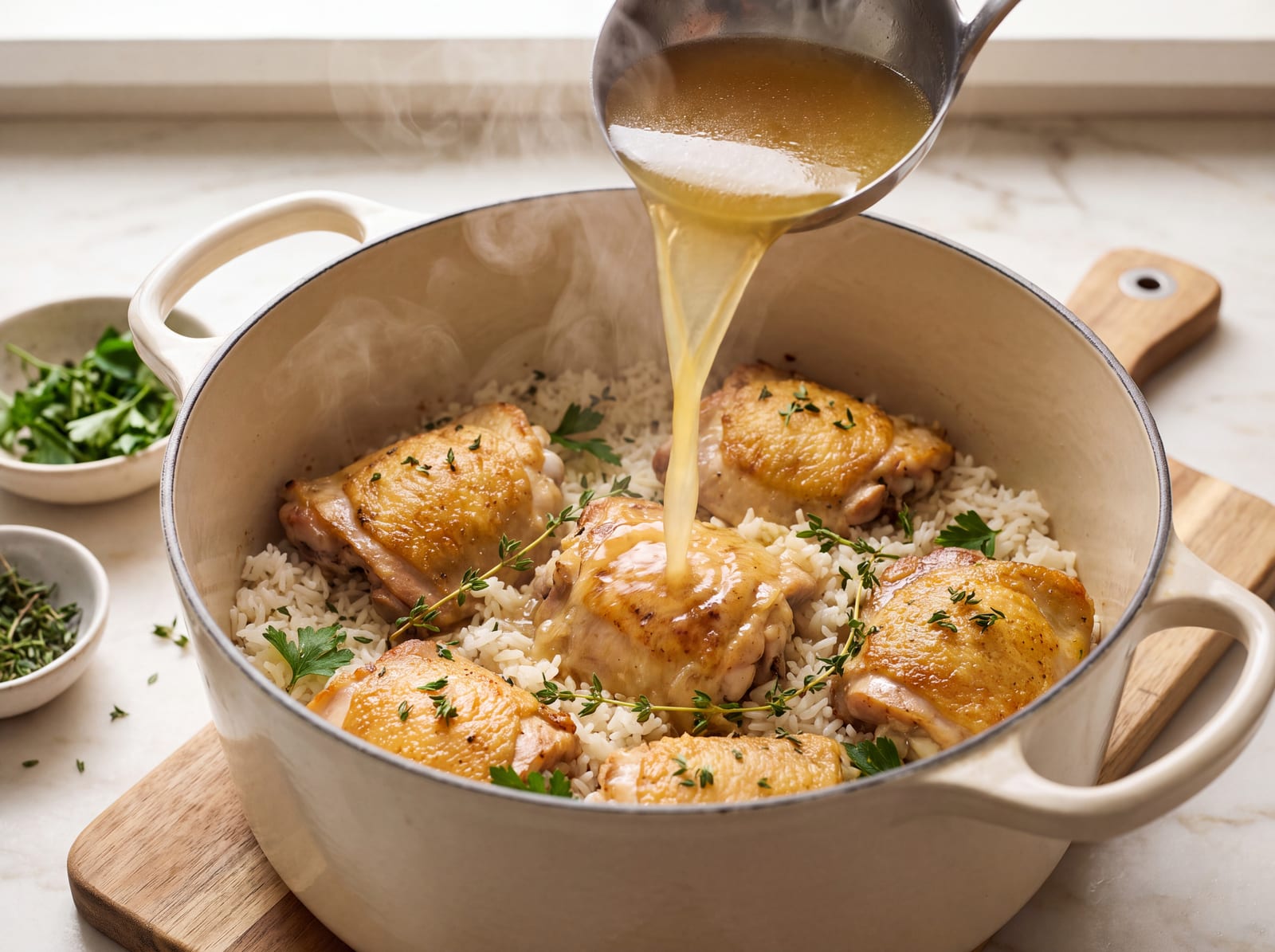 One Pot Chicken Broccoli & Rice — step 5