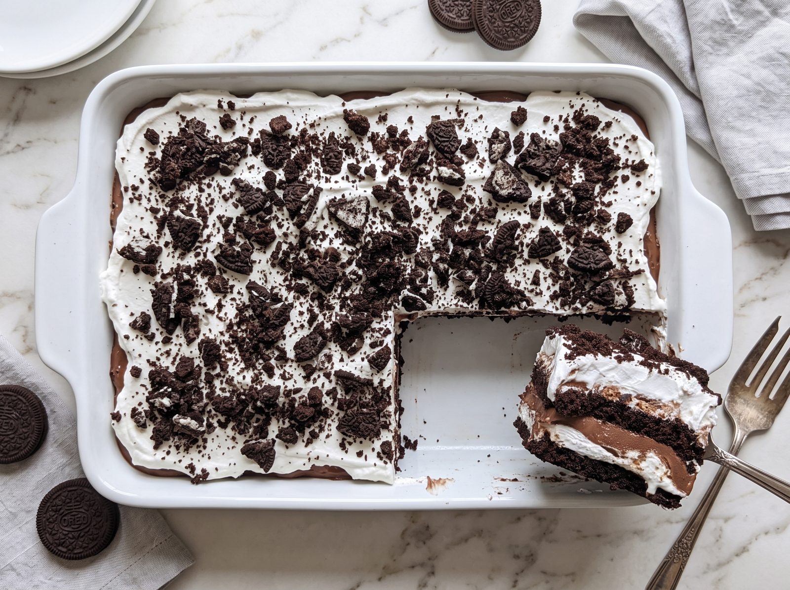 Oreo Lasagna — step 7