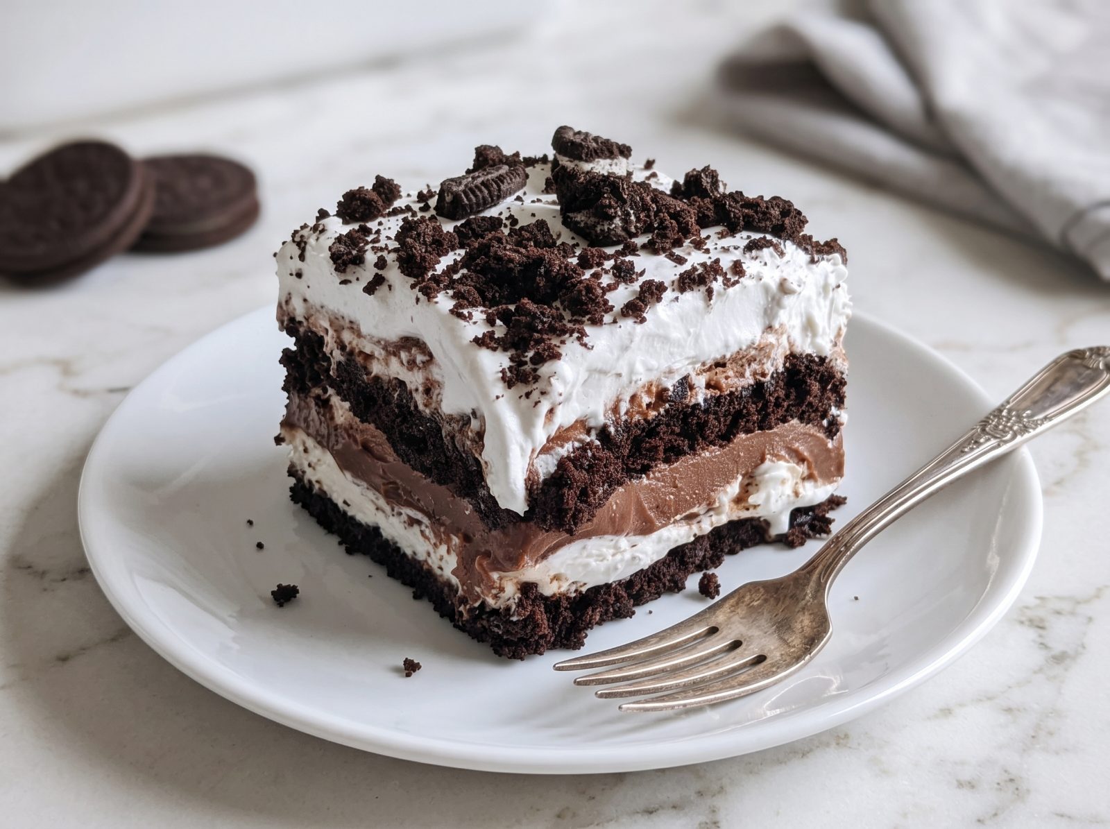 Oreo Lasagna — step 8