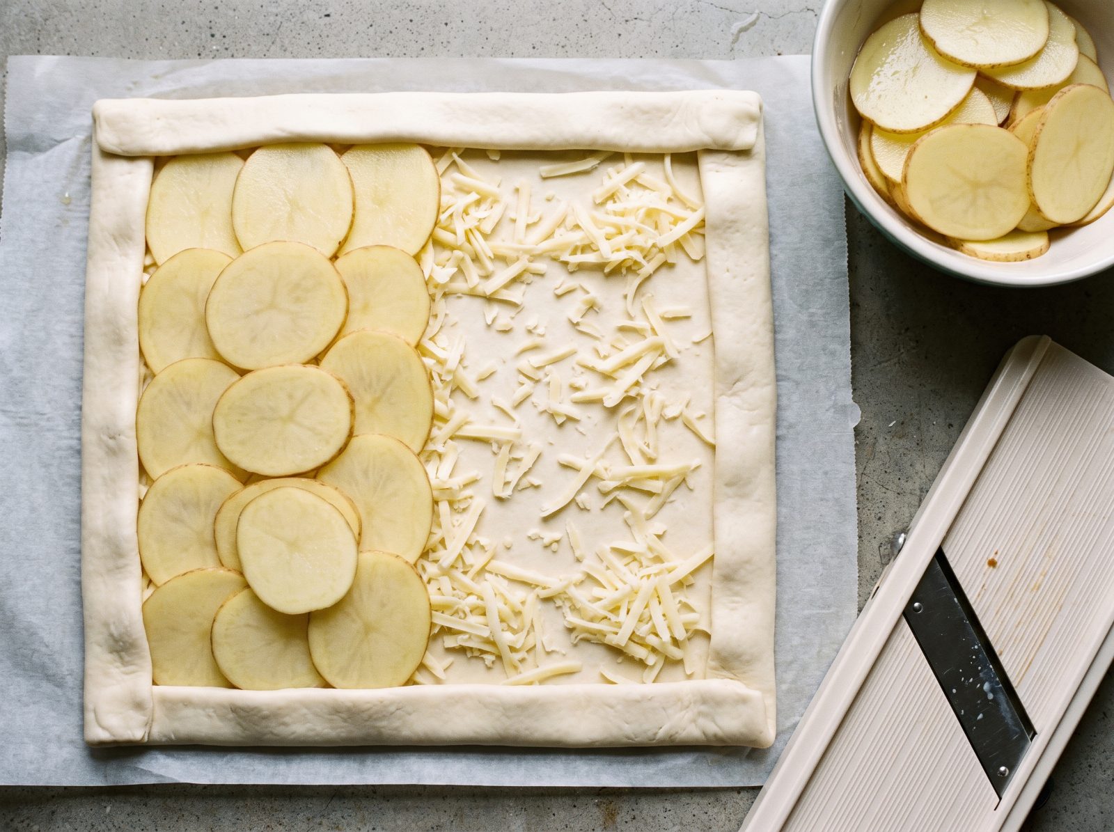 Puff Pastry Potato Tart — step 3