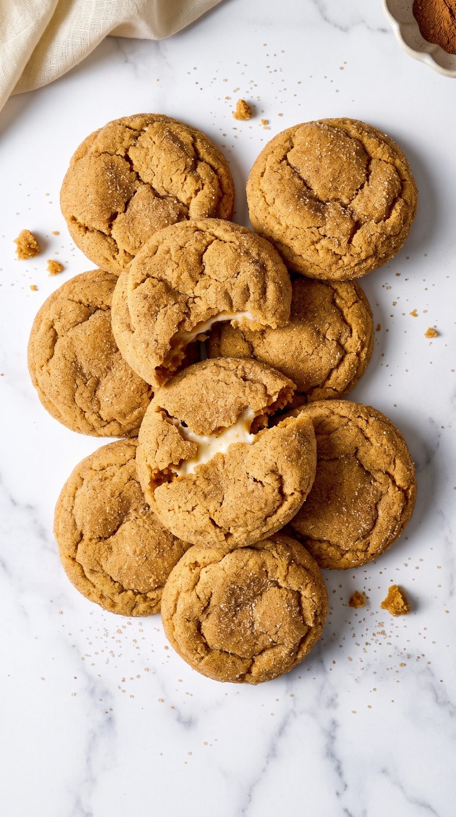 Pumpkin Cheesecake Cookies