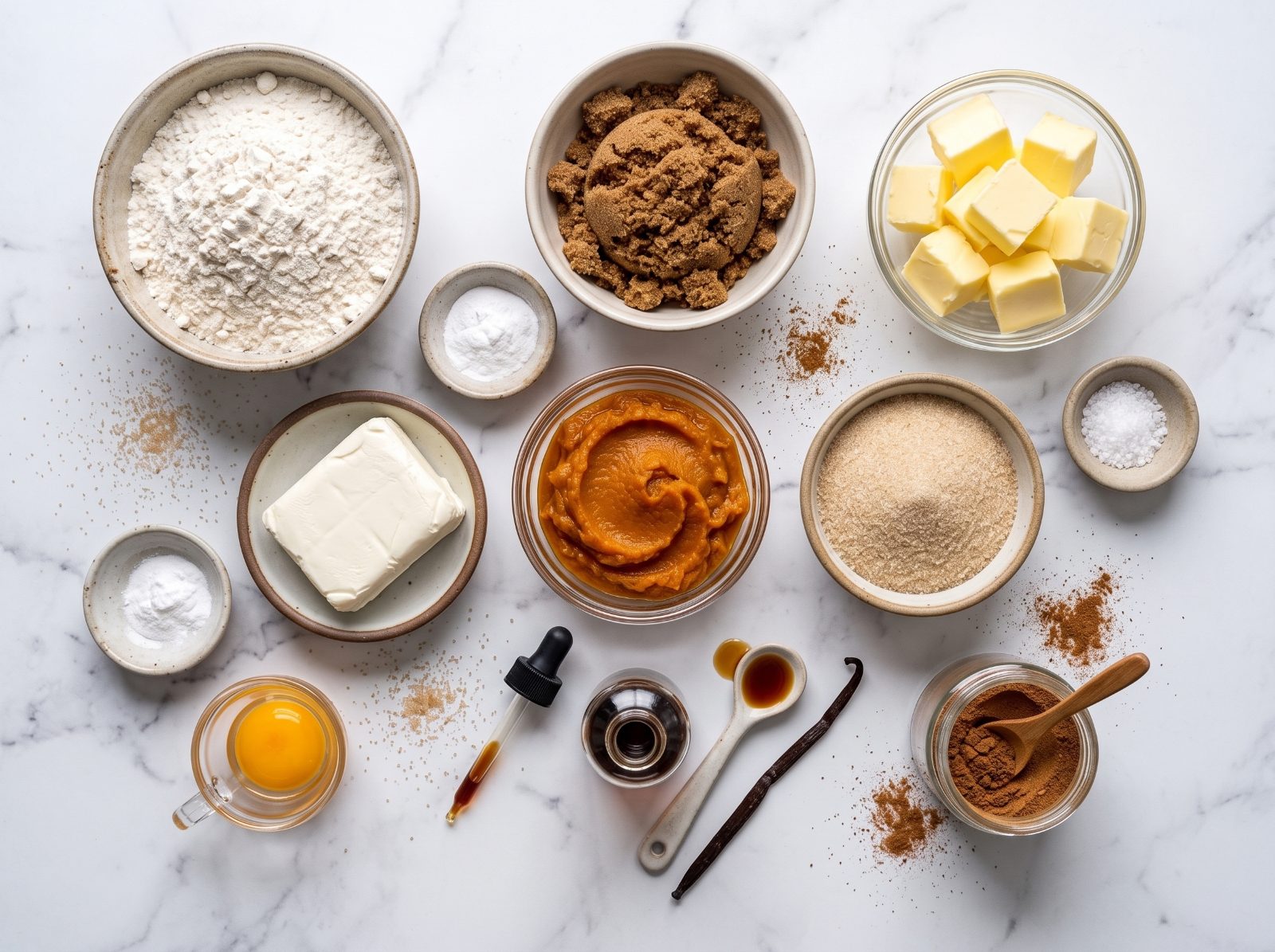 Pumpkin Cheesecake Cookies ingredients