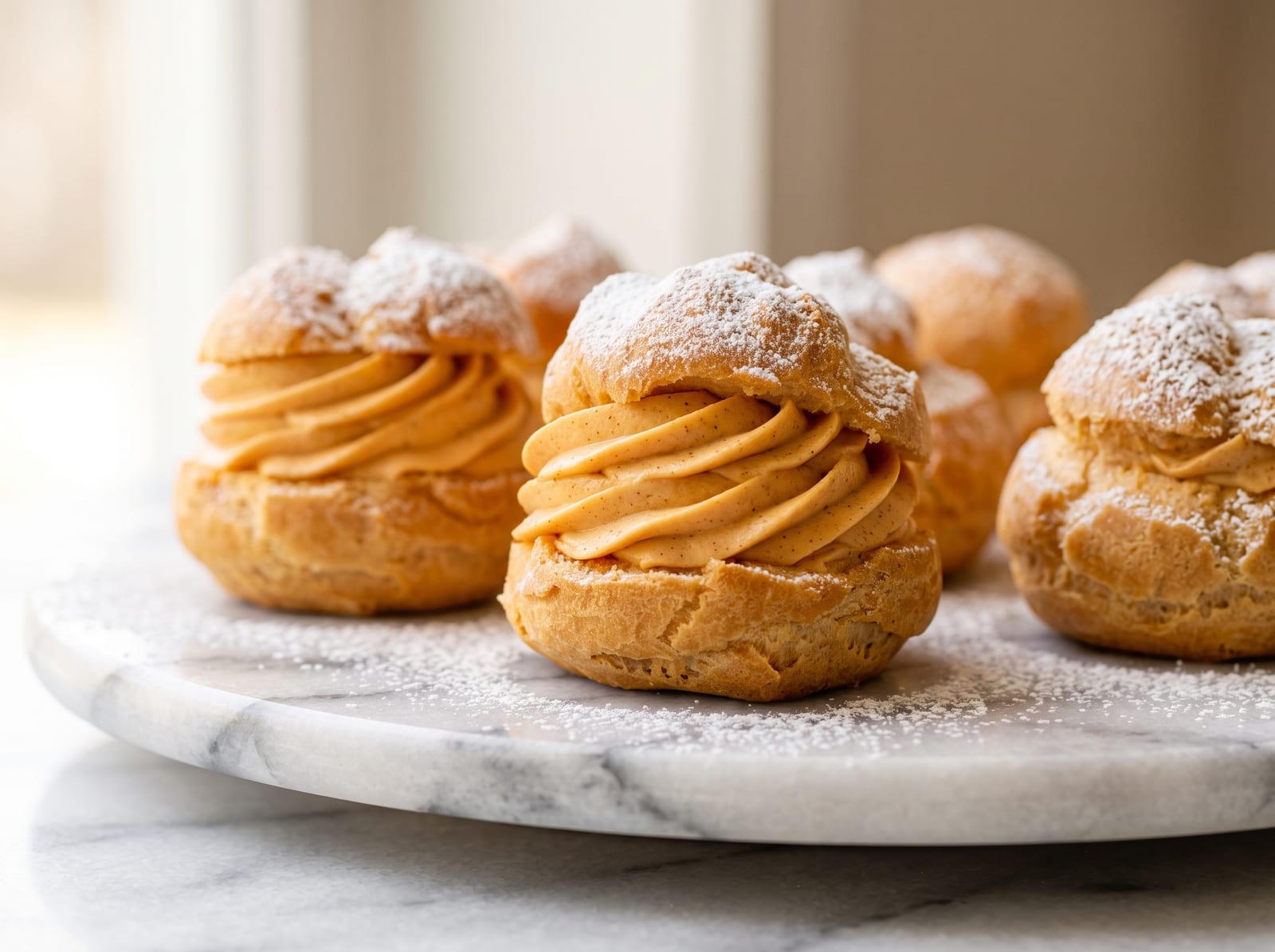 Pumpkin Cream Puffs — step 1