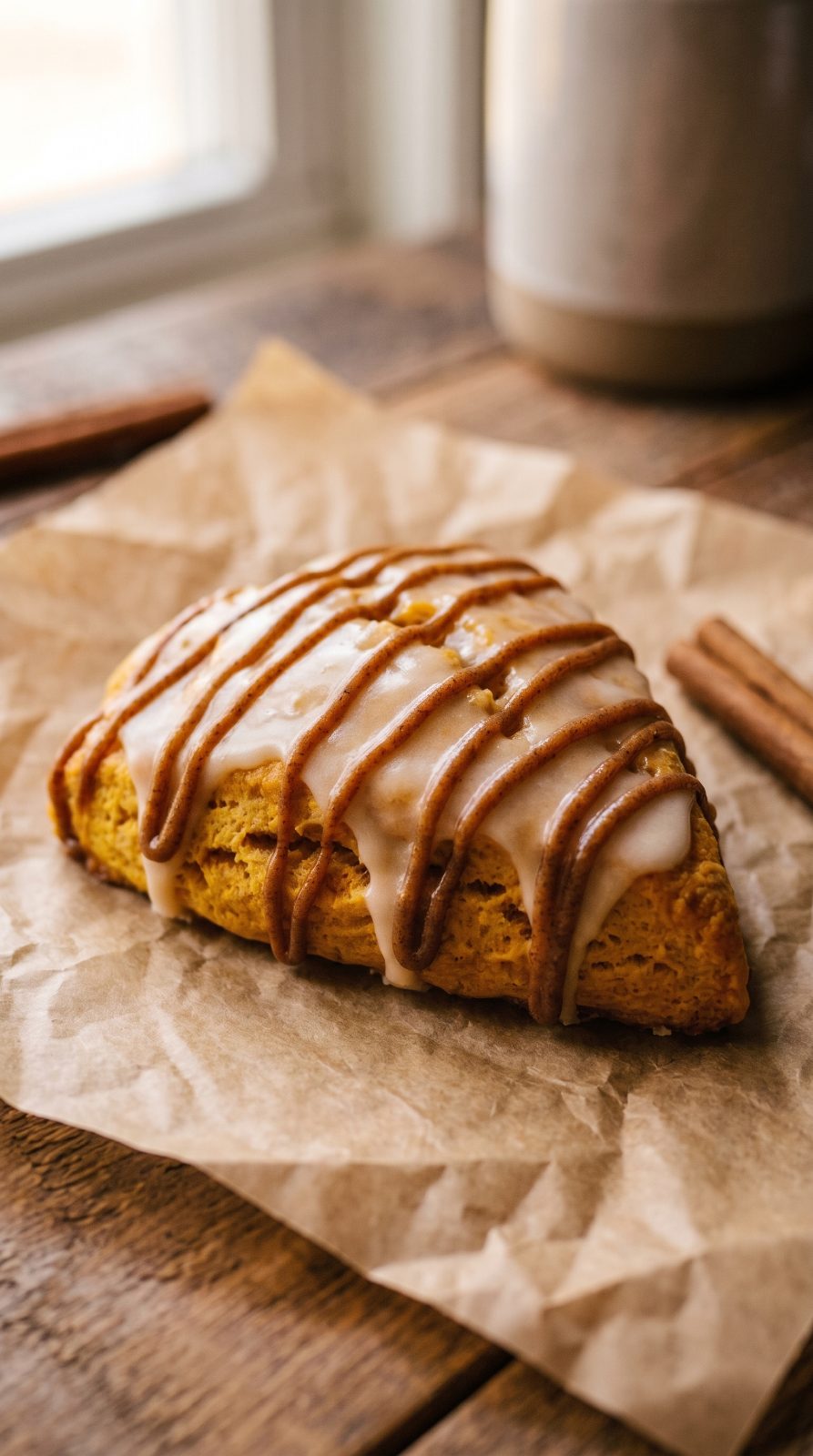 Easy Pumpkin Scones (Starbucks Copycat)
