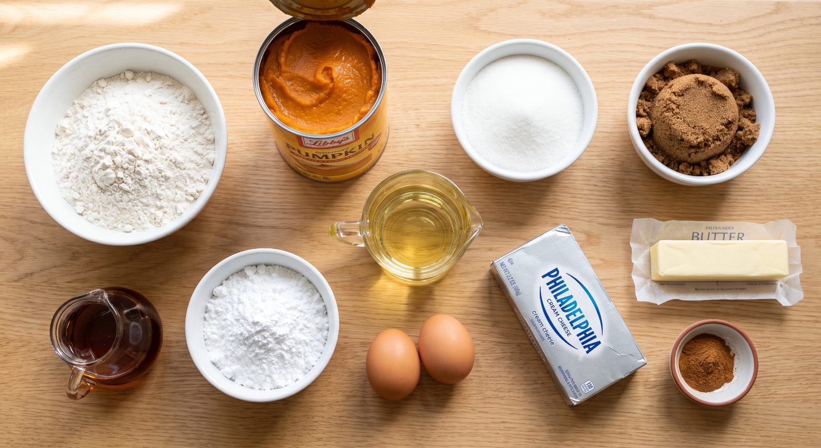 Pumpkin Whoopie Pies ingredients